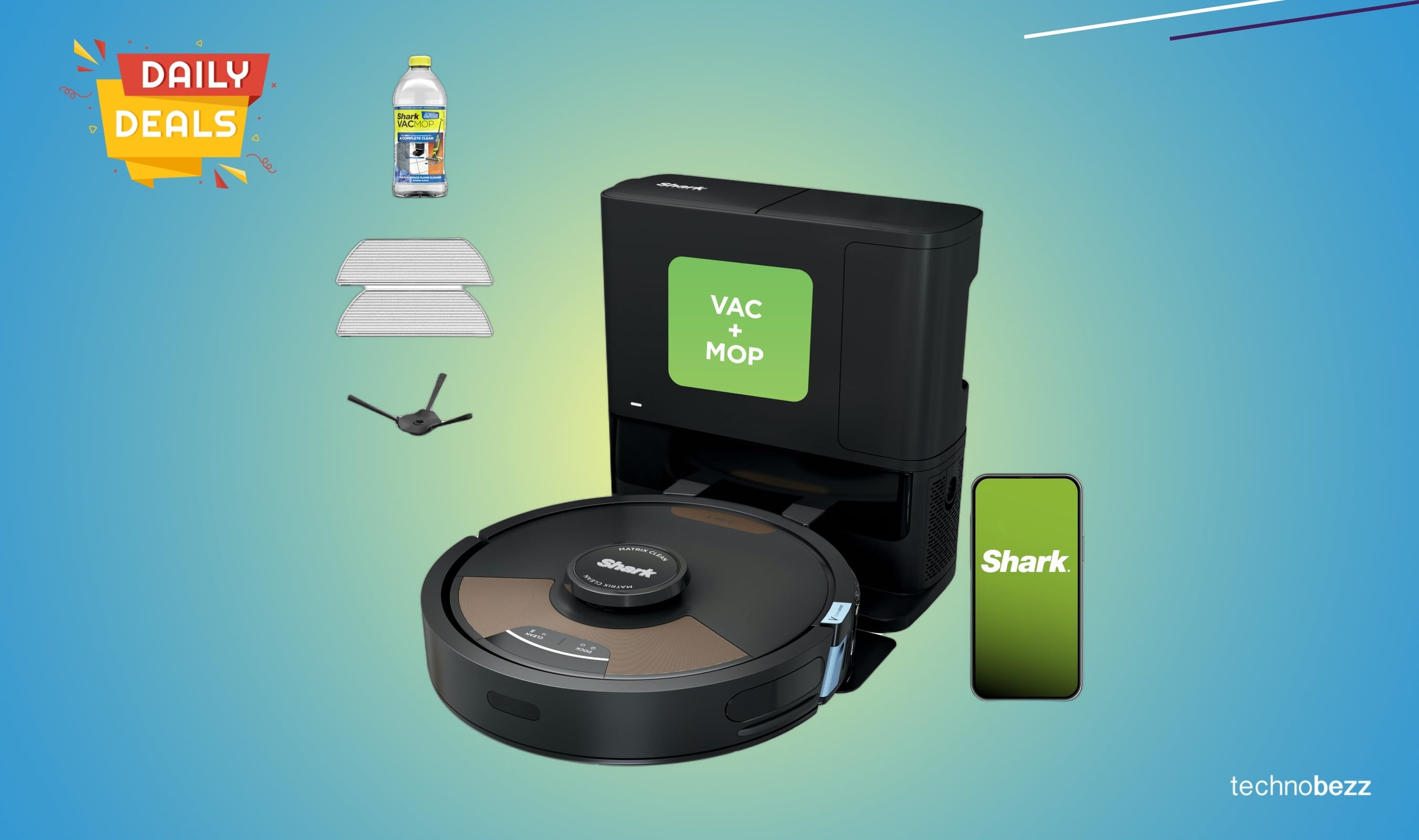 Shark Matrix Plus 2in1 Robot Vacuum drops to $299.99