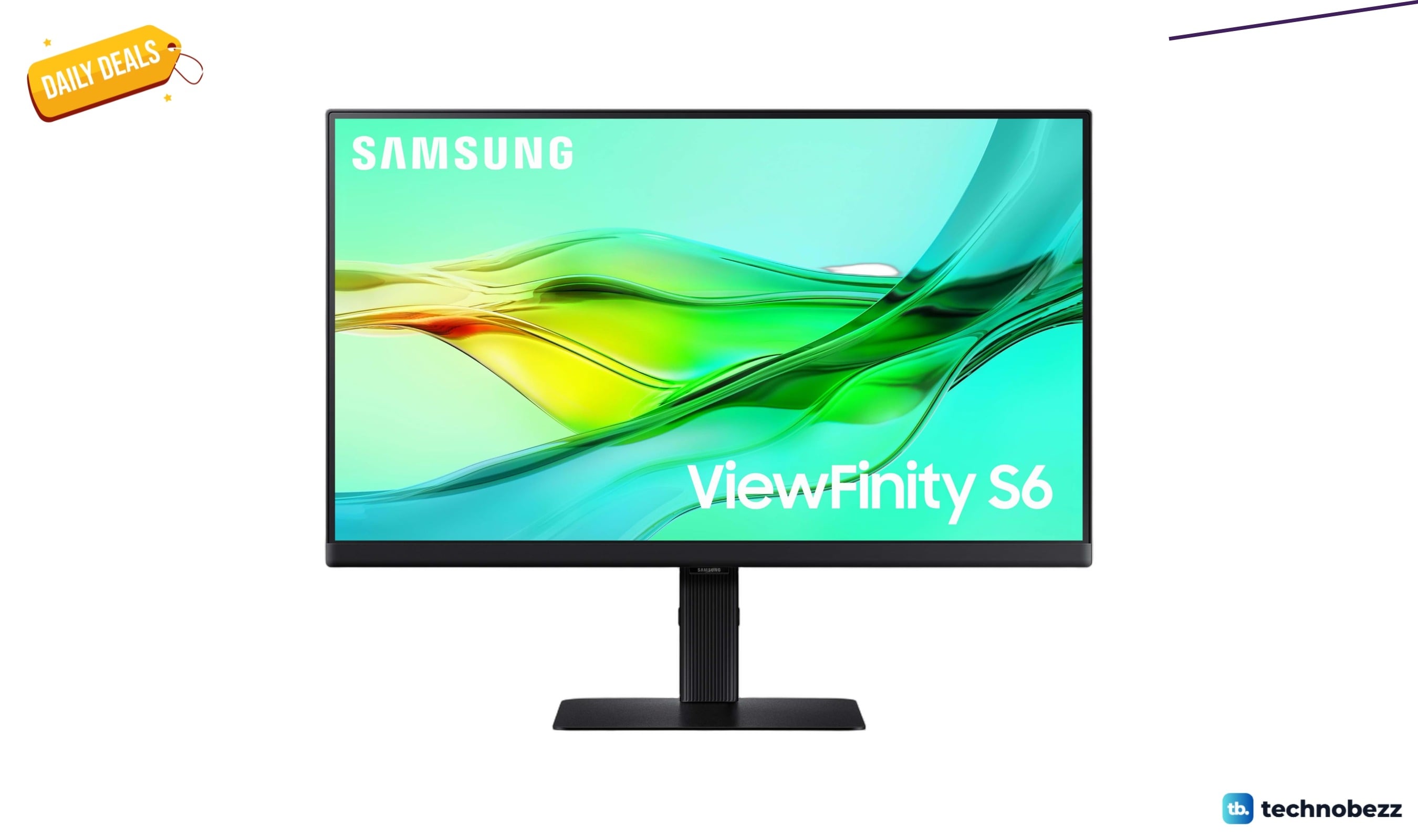 Samsung ViewFinity S6 24-inch QHD monitor drops to $249.99 on Amazon