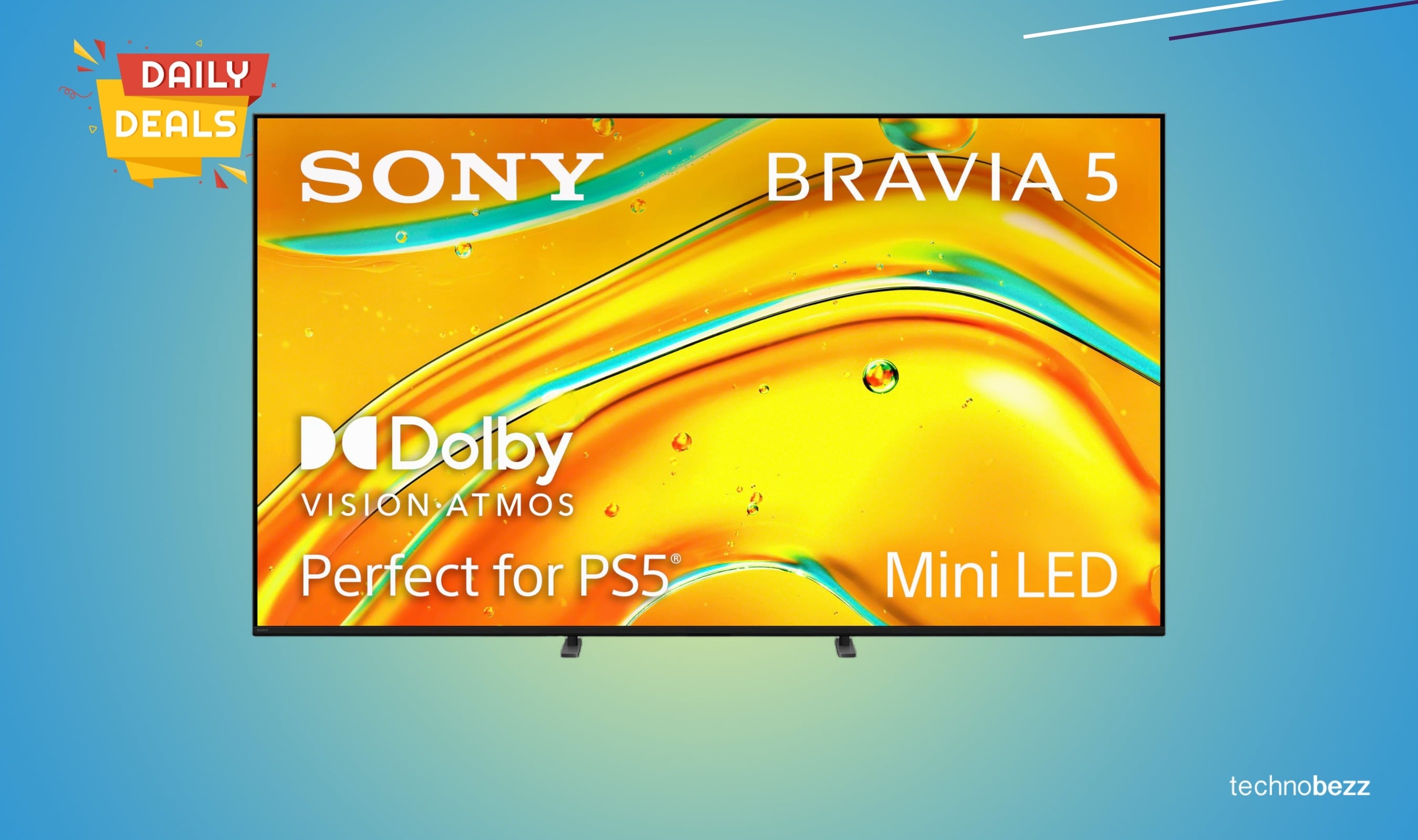 Sony BRAVIA 5 75-inch Mini LED TV drops to $1299.99