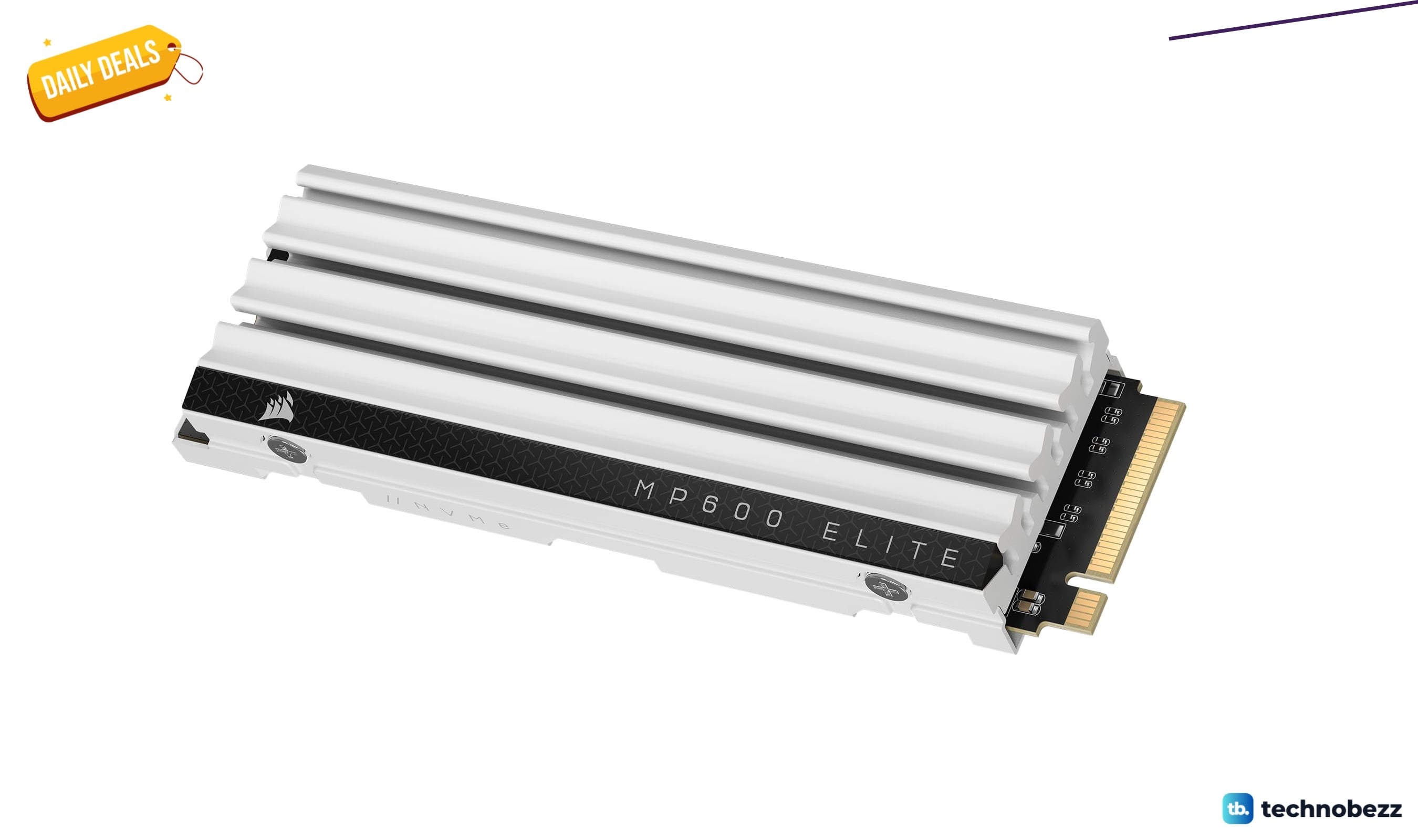Corsair MP600 Elite M.2 PCIe Gen4 x4 falls to $249.99