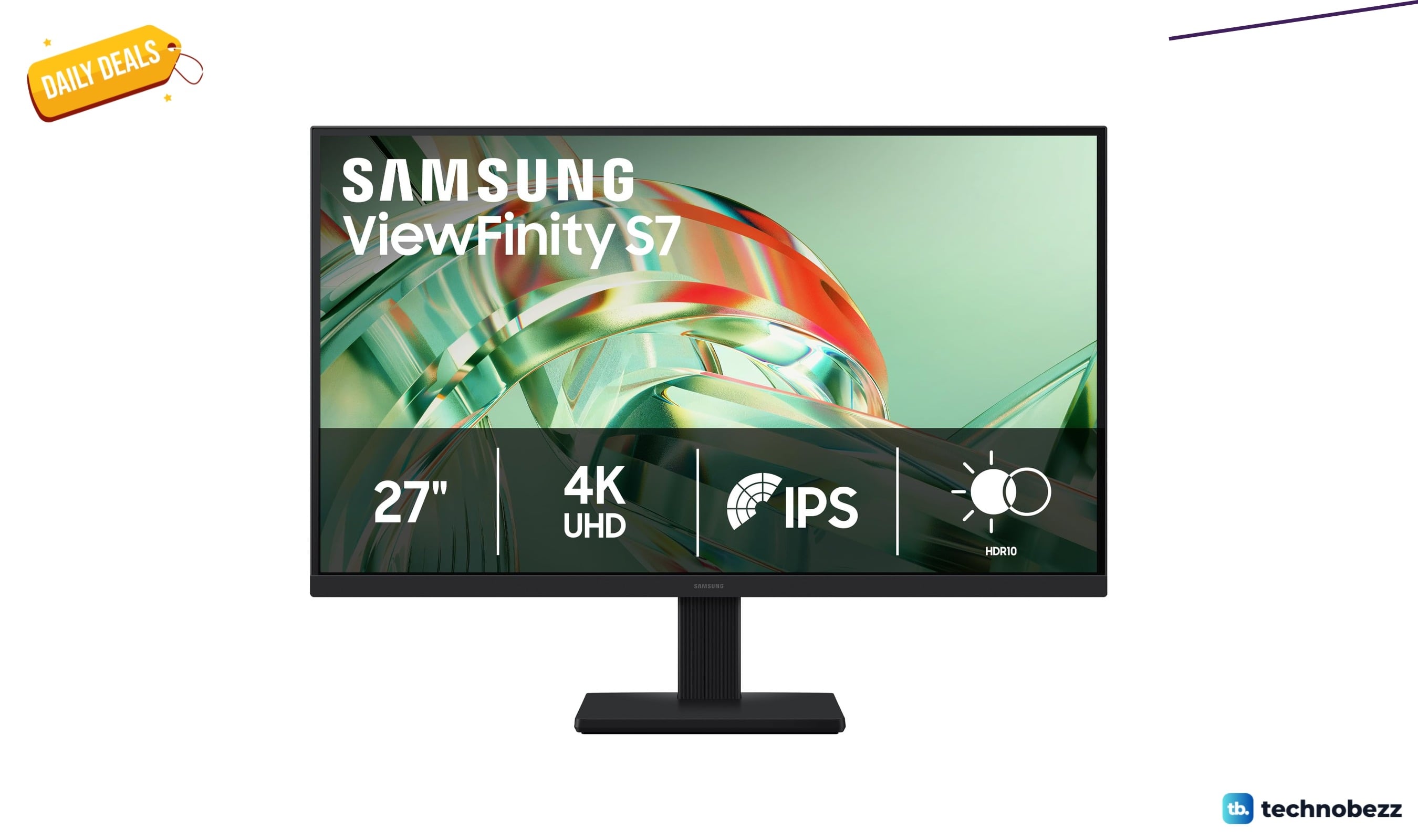 Samsung ViewFinity S7 4K UHD IPS HDR10 gets an early Prime Big Deal Days price cut to $170.99