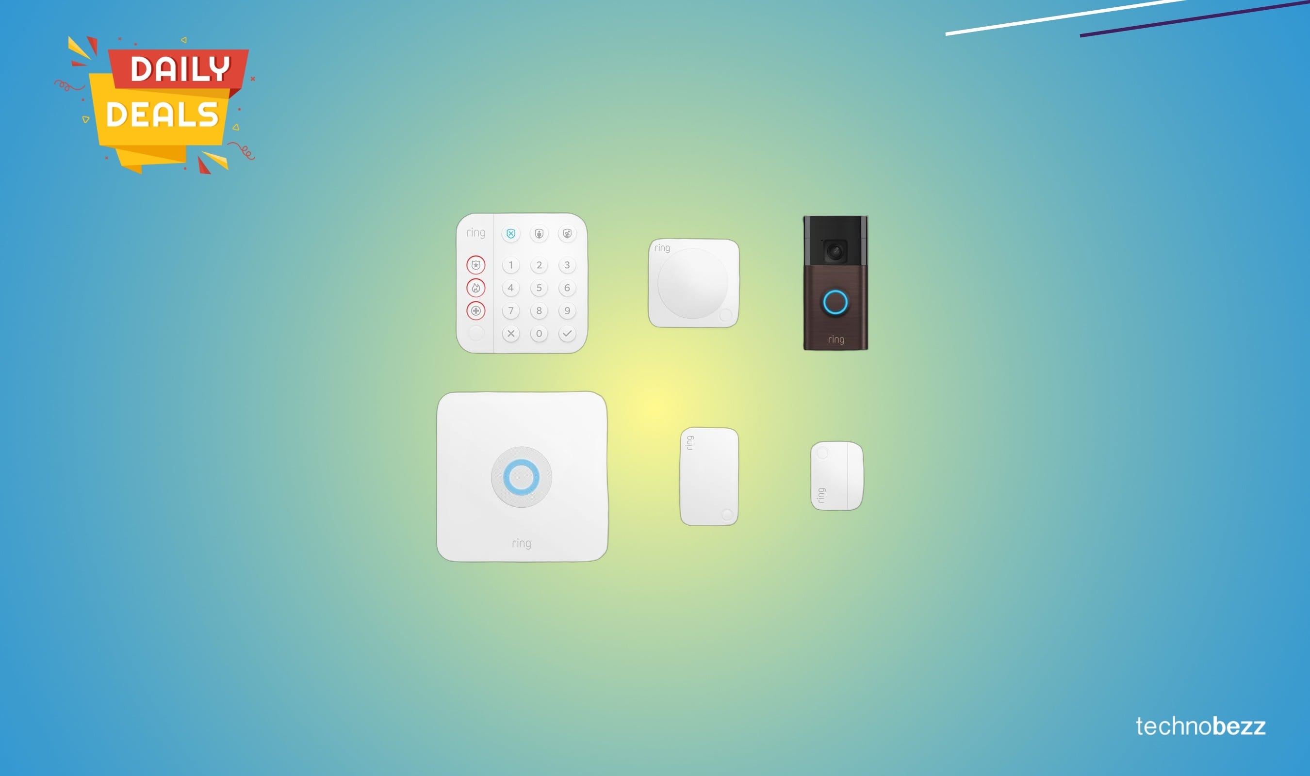 Ring Alarm 5-Piece Kit drops to $229.98 on Amazon