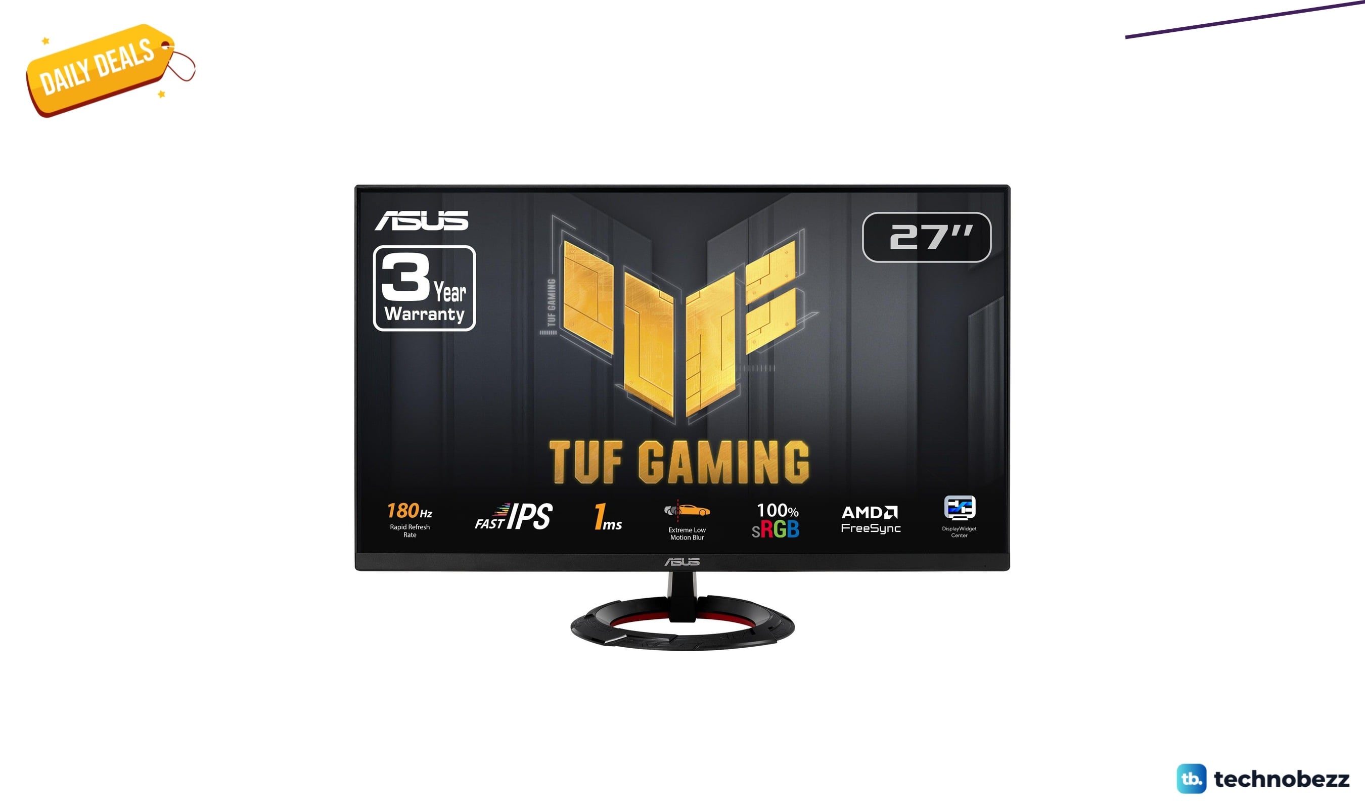 ASUS TUF Gaming 27” 1080P Monitor drops to $159