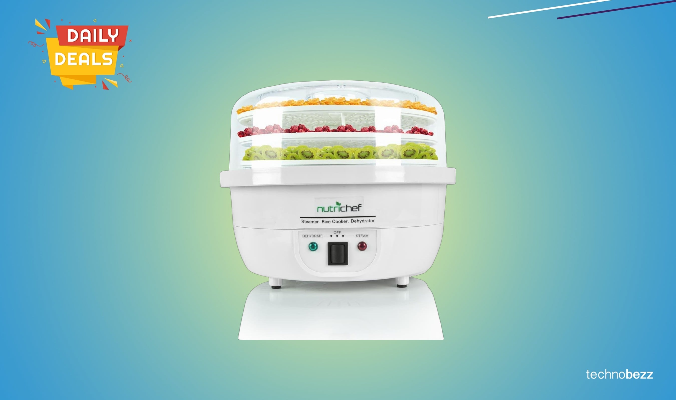 NutriChef Food Dehydrator Machine drops to $50.26 on Amazon