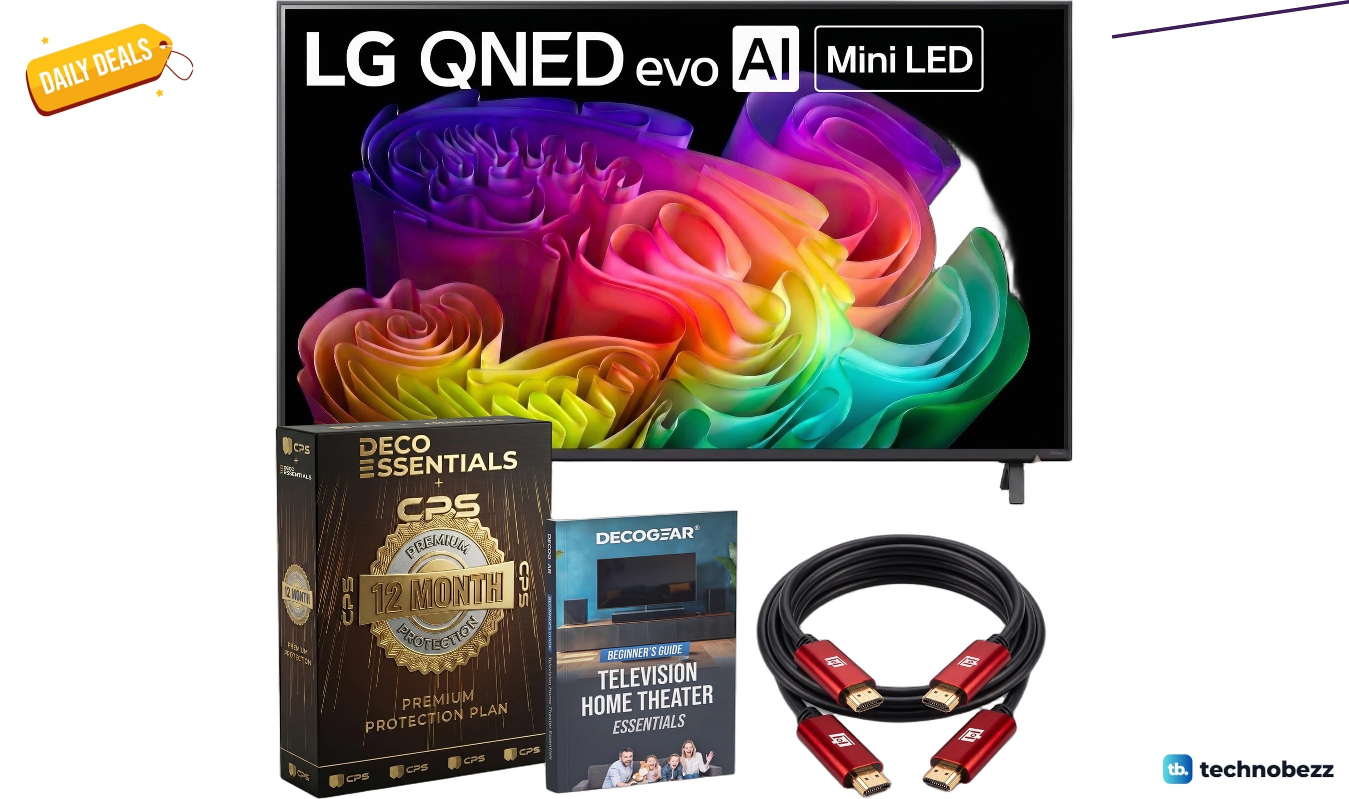 LG 55-inch QNED evo AI Mini LED on sale for $699.99