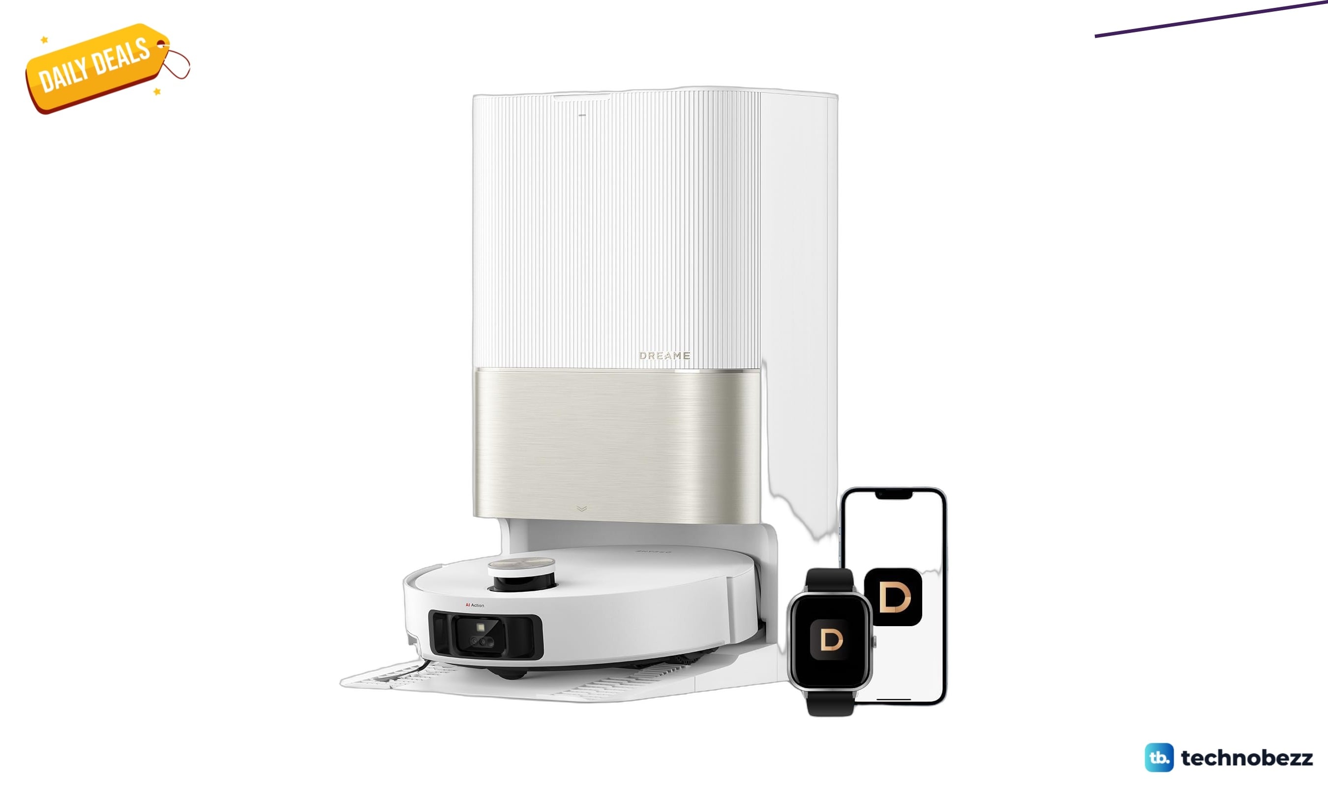 DREAME X50 Ultra White Robot Vacuum Mop drops to $899.99