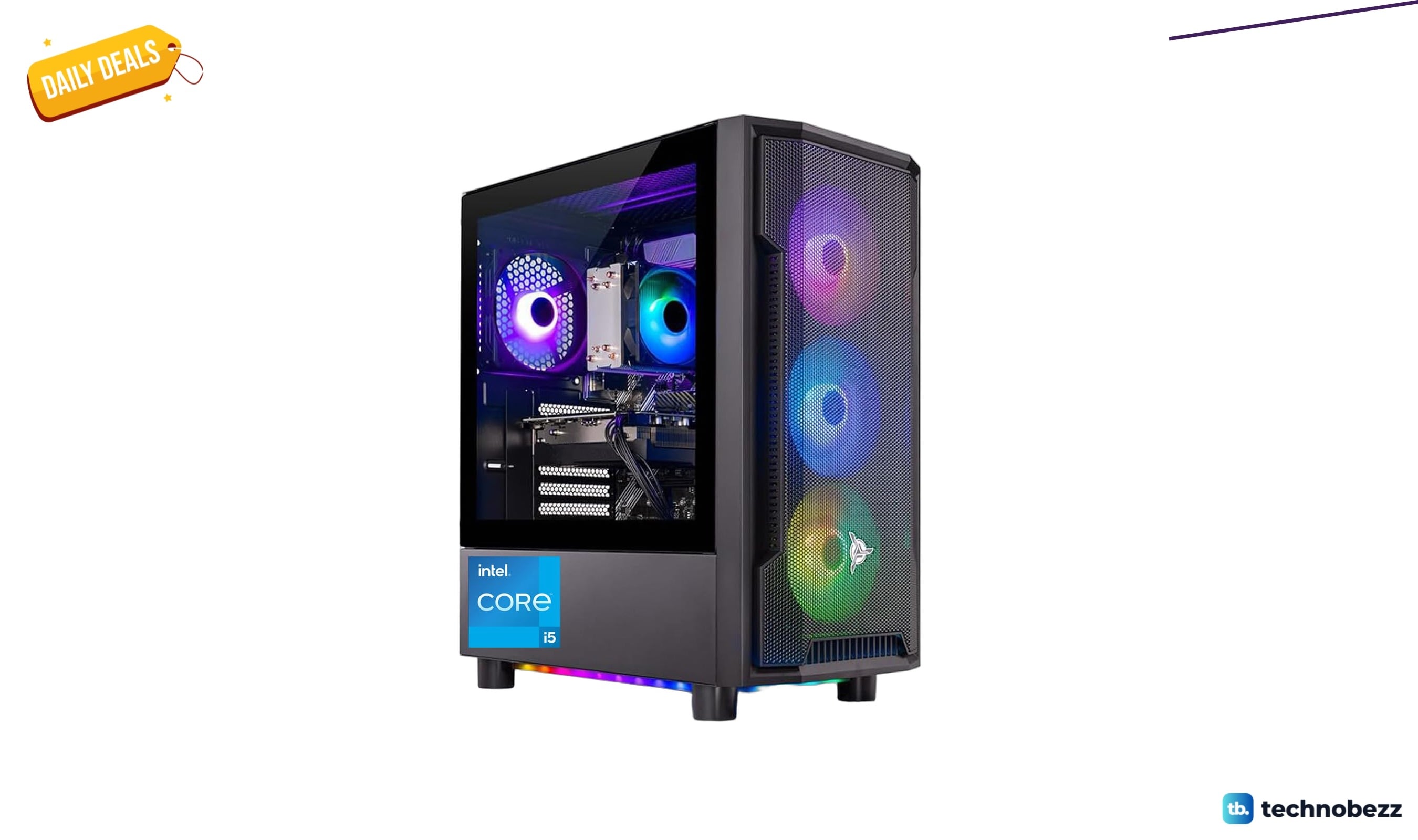 Skytech Gaming Shadow Desktop PC with Intel i5 drops to $1179.99