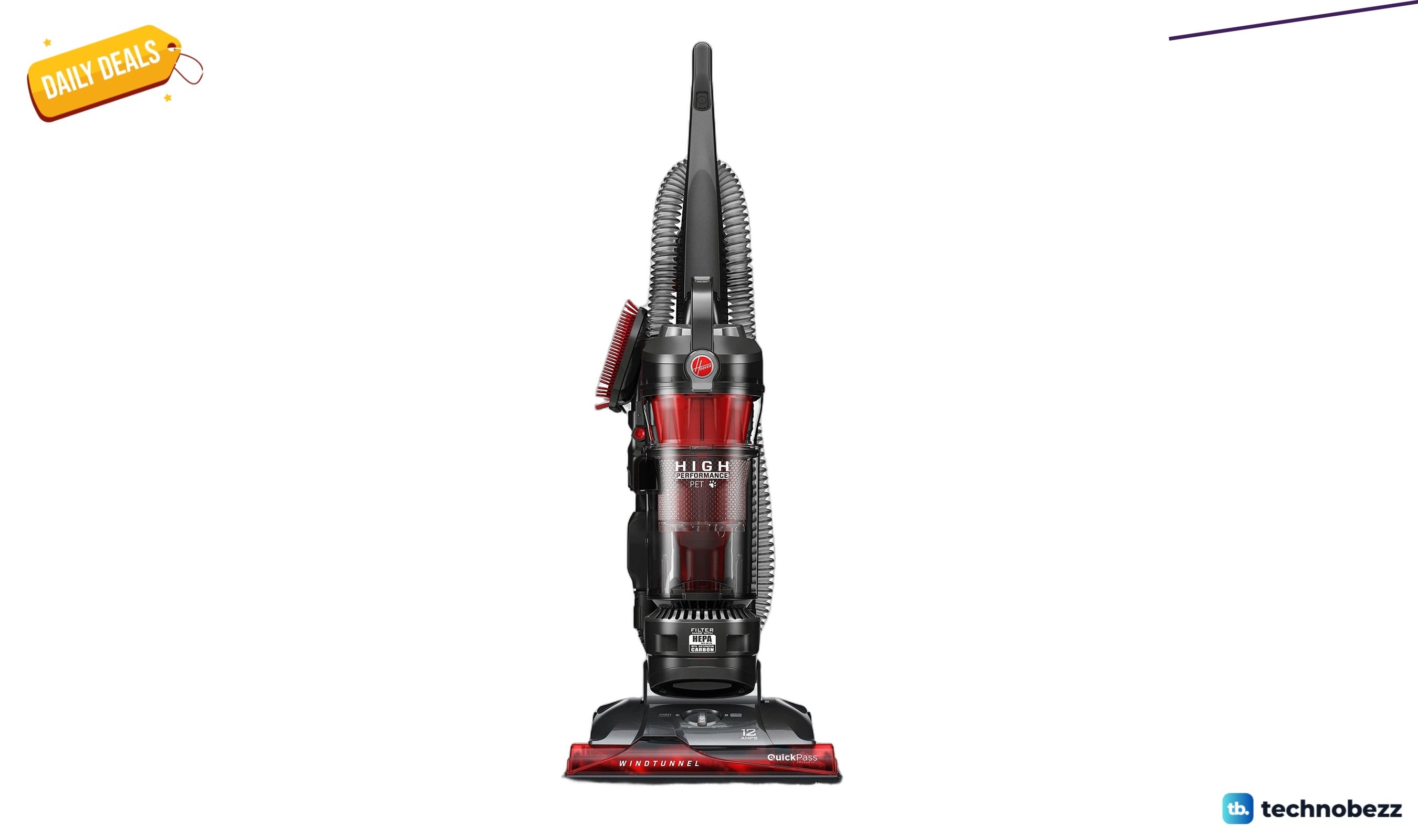 Hoover WindTunnel 3 Max Performance Pet Bagless drops to $179.99 from $205.87