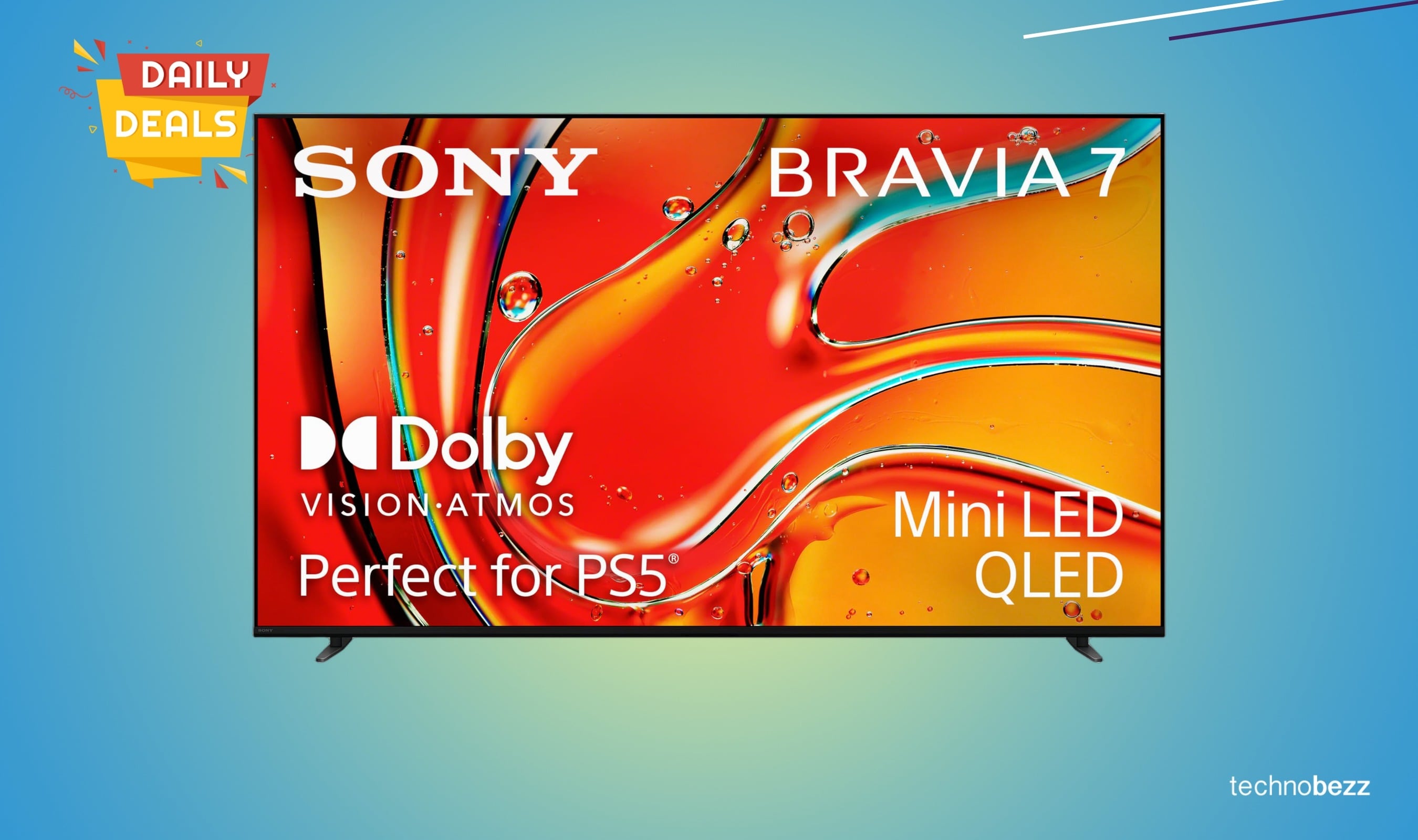 Sony 65-inch Mini LED QLED 4K TV drops to $1198