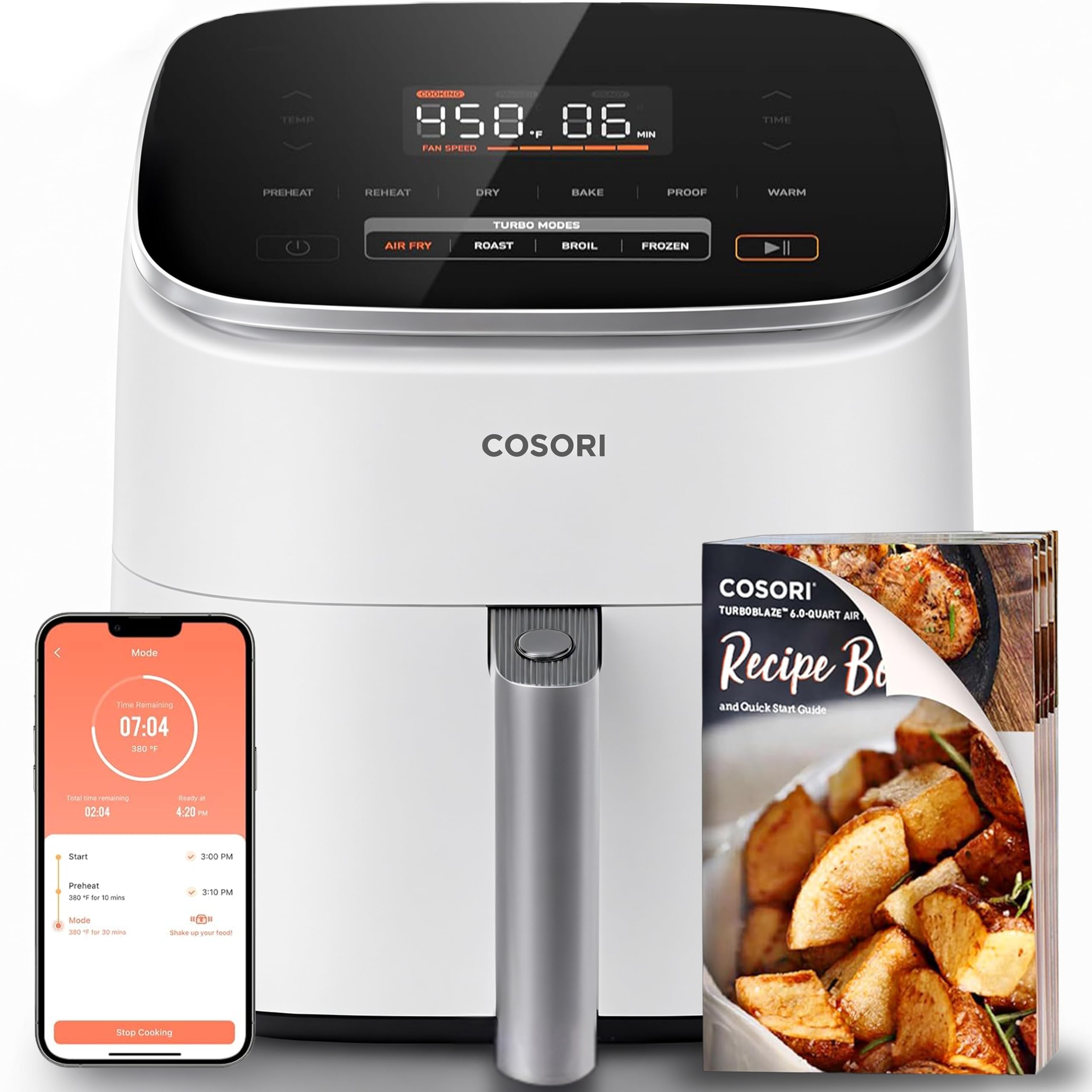 Cosori 9-in-1 TurboBlaze Air Fryer 6 Qt