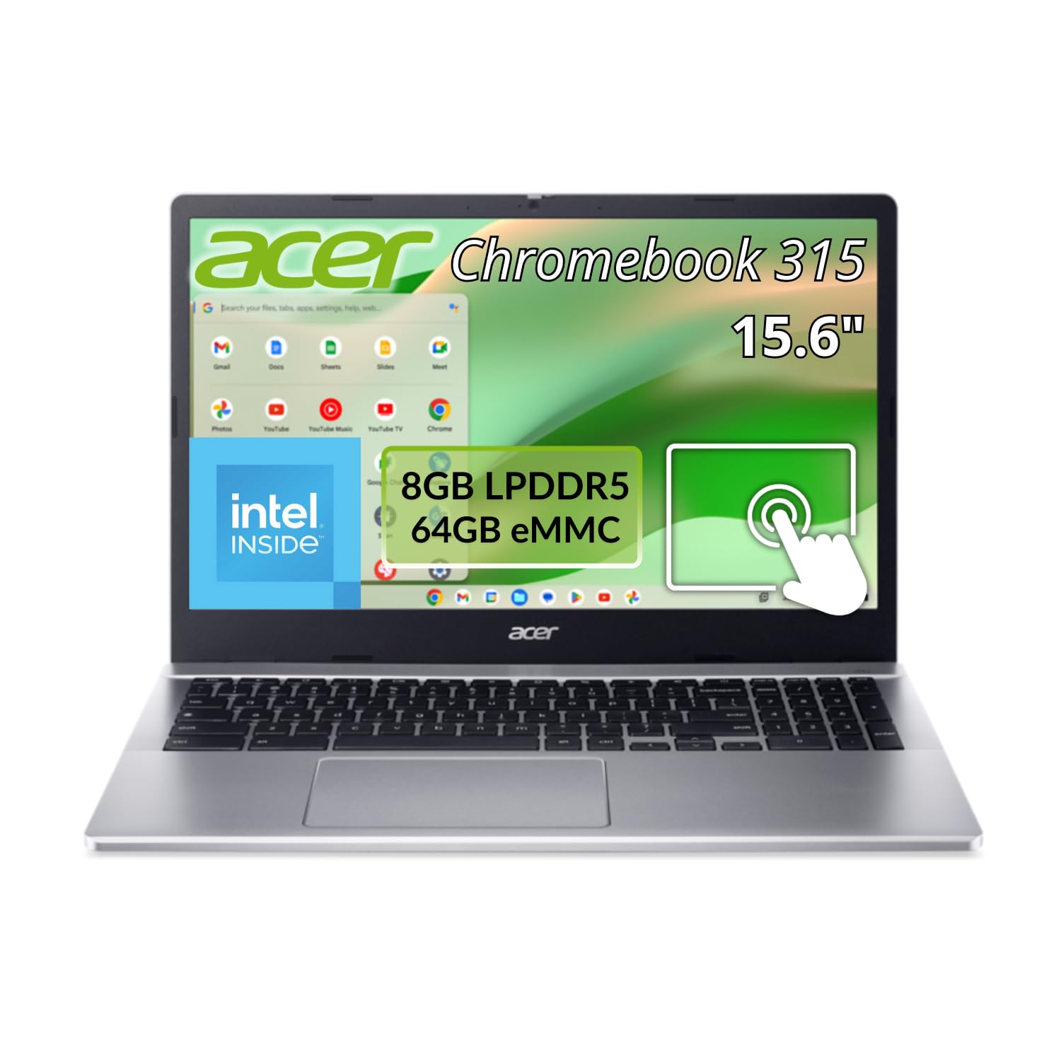 acer Chromebook 315 CB315-5HT-C66N 15.6" Touchscreen Chromebook