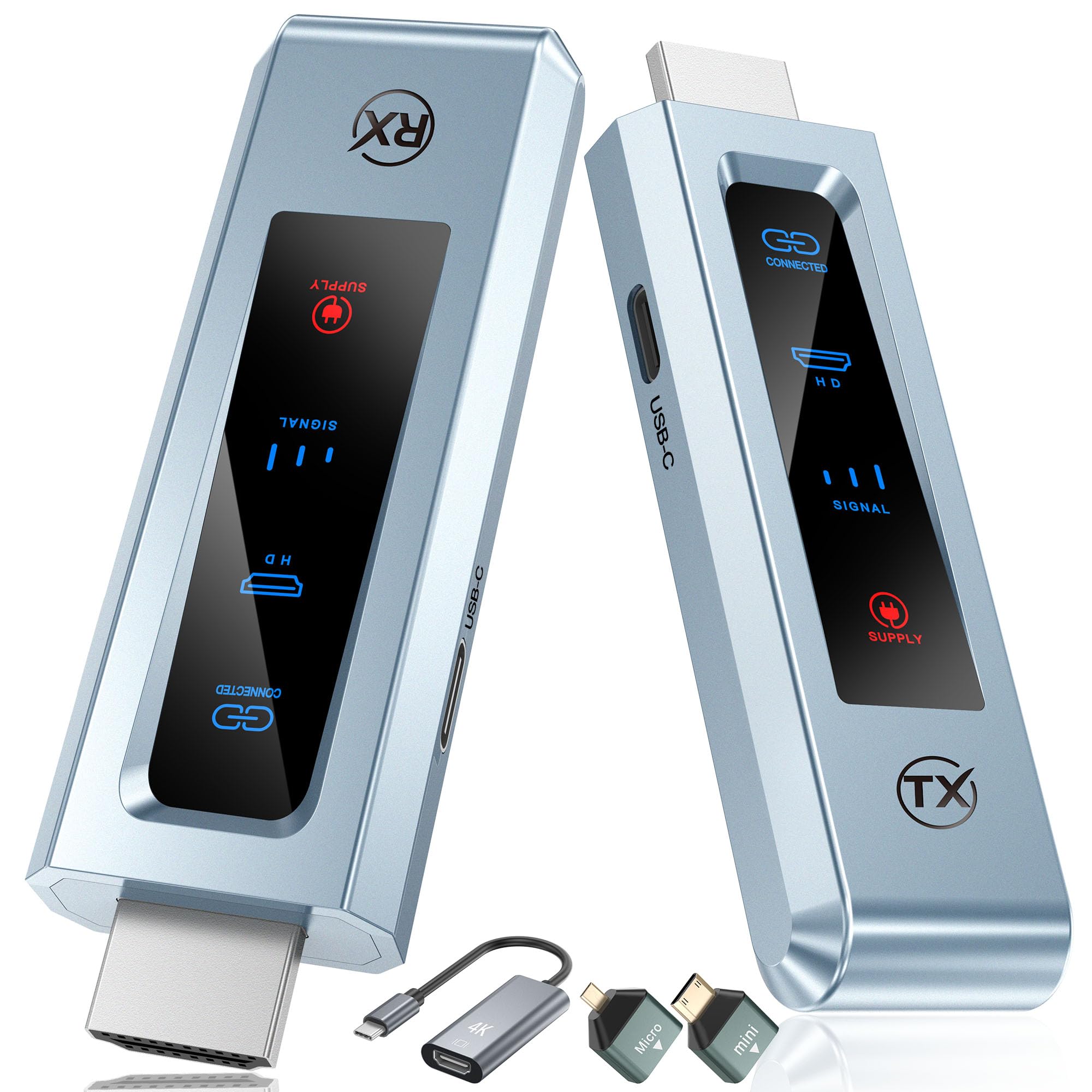 Wireless HDMI Transmitter Receiver, HD Extender Plug