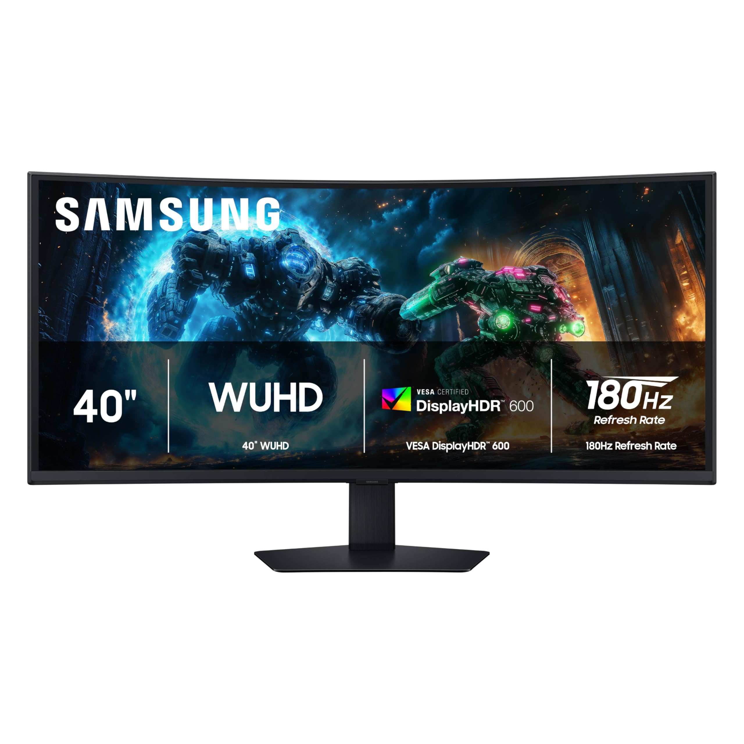 Samsung 40” Odyssey G7 WUHD Resolution, 180Hz