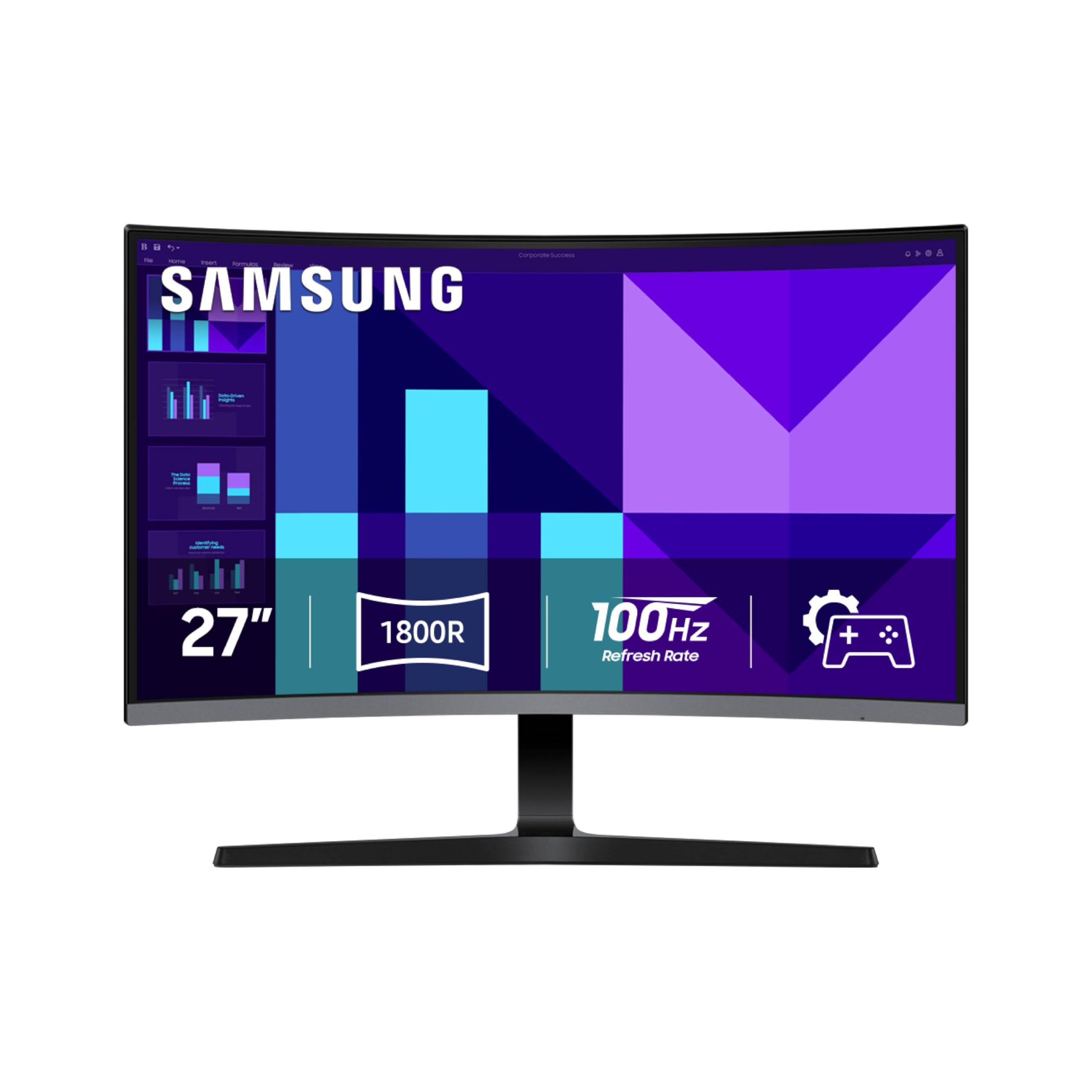 Samsung S3 FHD 100Hz Curved Monitor, Game