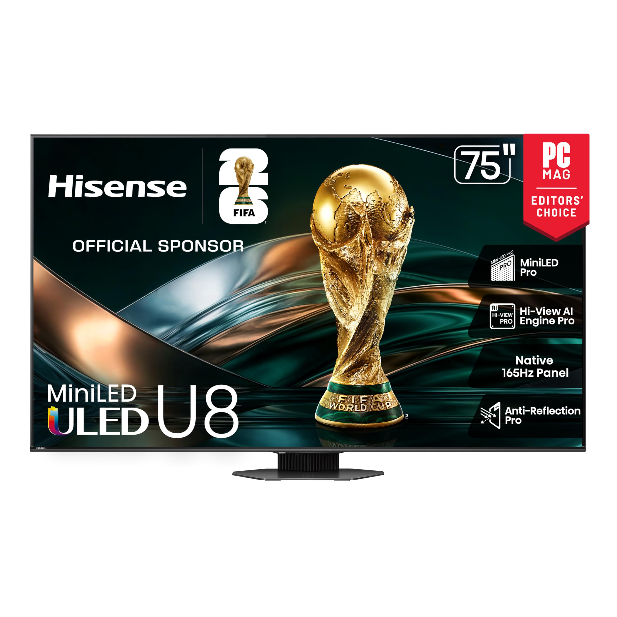 Hisense 75" U8 ULED Mini-LED 4K UHD