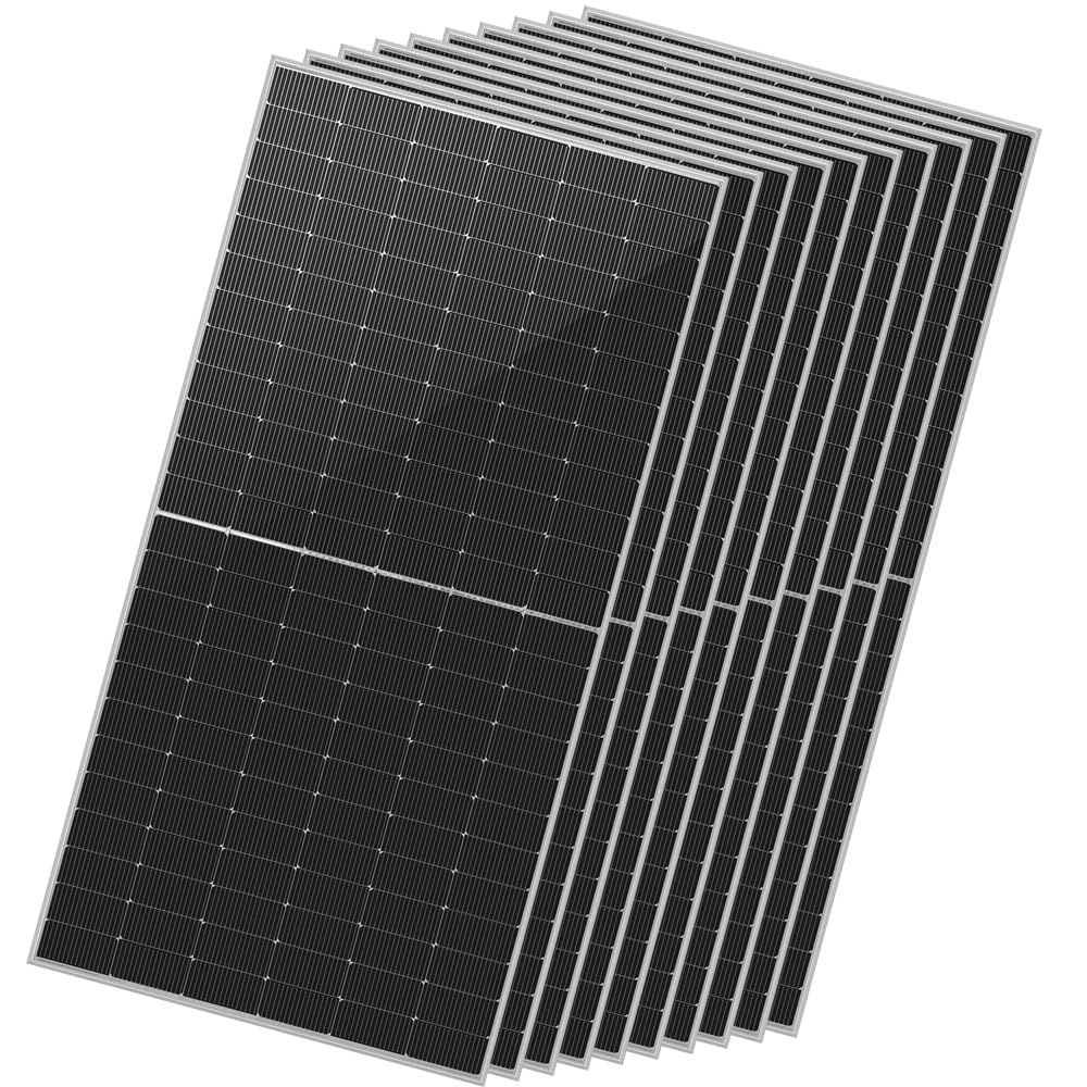 SUNGOLDPOWER 10PCS 560W Bifacial Solar Panel,N-Type 16BB,PERC