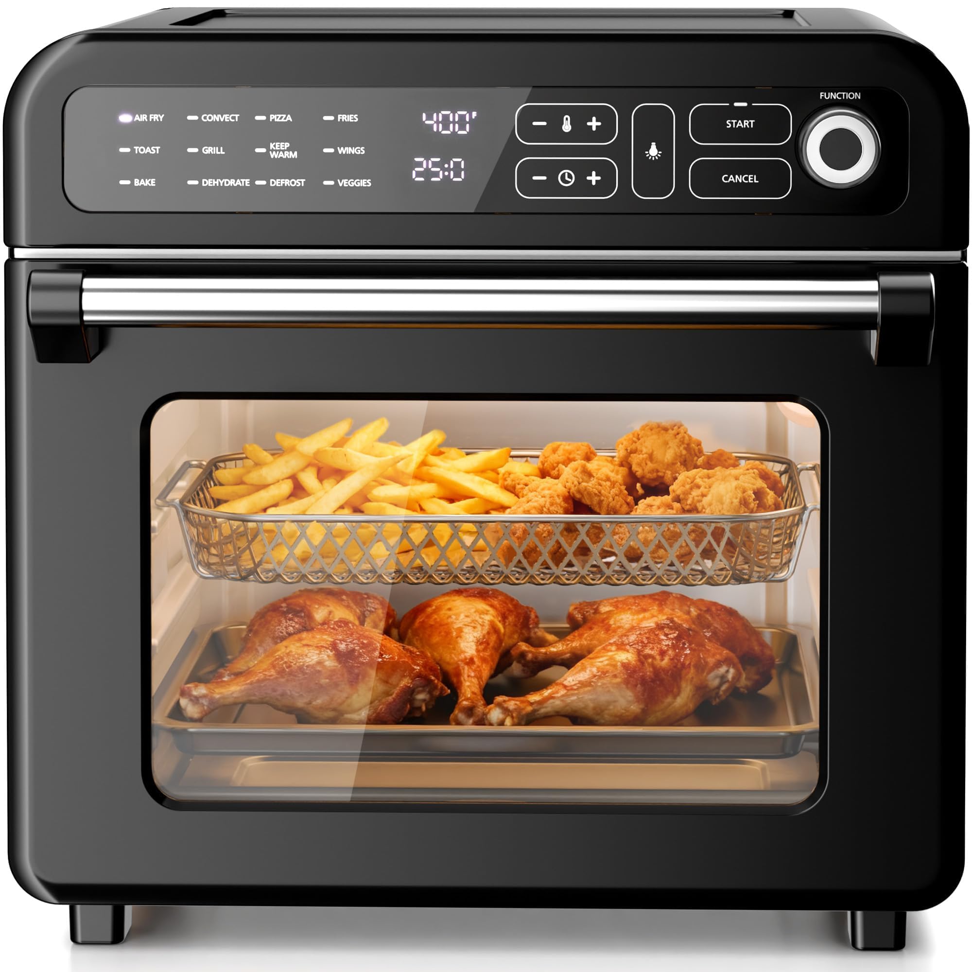 Kismile 18QT Air Fryer Toaster Oven Combo