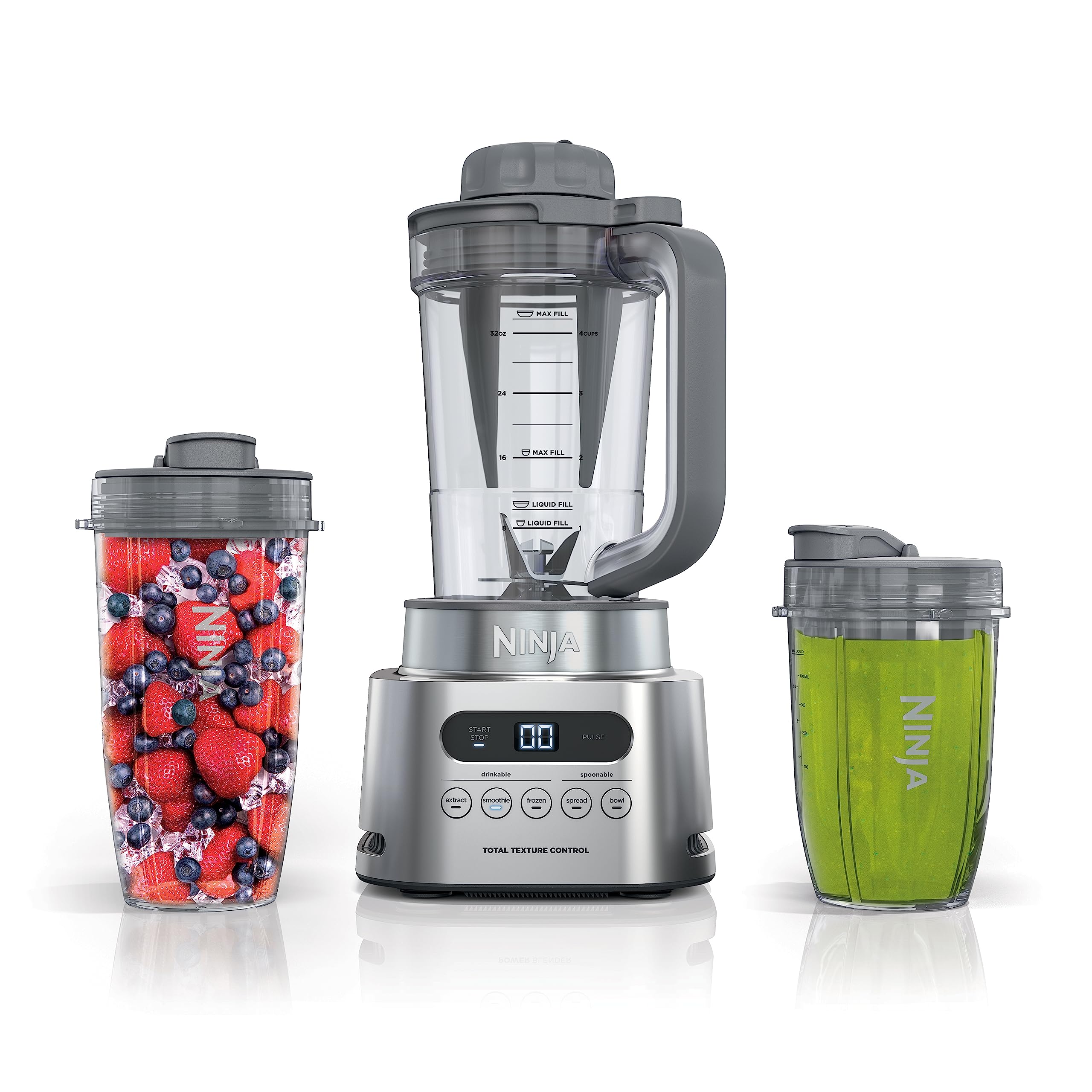 Ninja SS151 TWISTi Blender DUO, High-Speed 1600