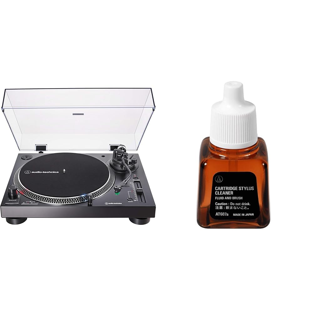 Audio-Technica AT-LP120XUSB-BK Direct-Drive Turntable & AT607a Cartridge
