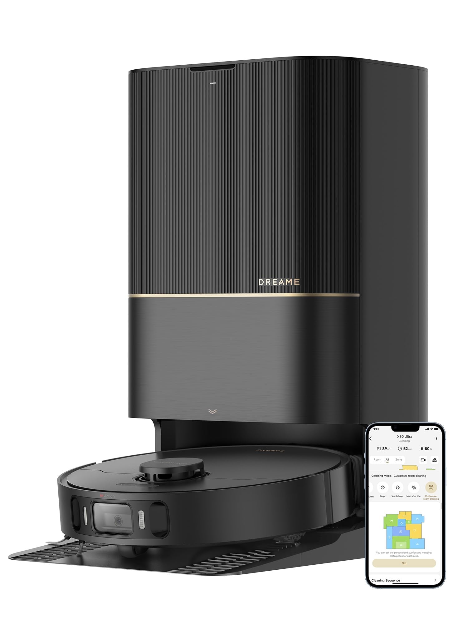 DREAME X30 Ultra Robot Vacuum Mop Combo