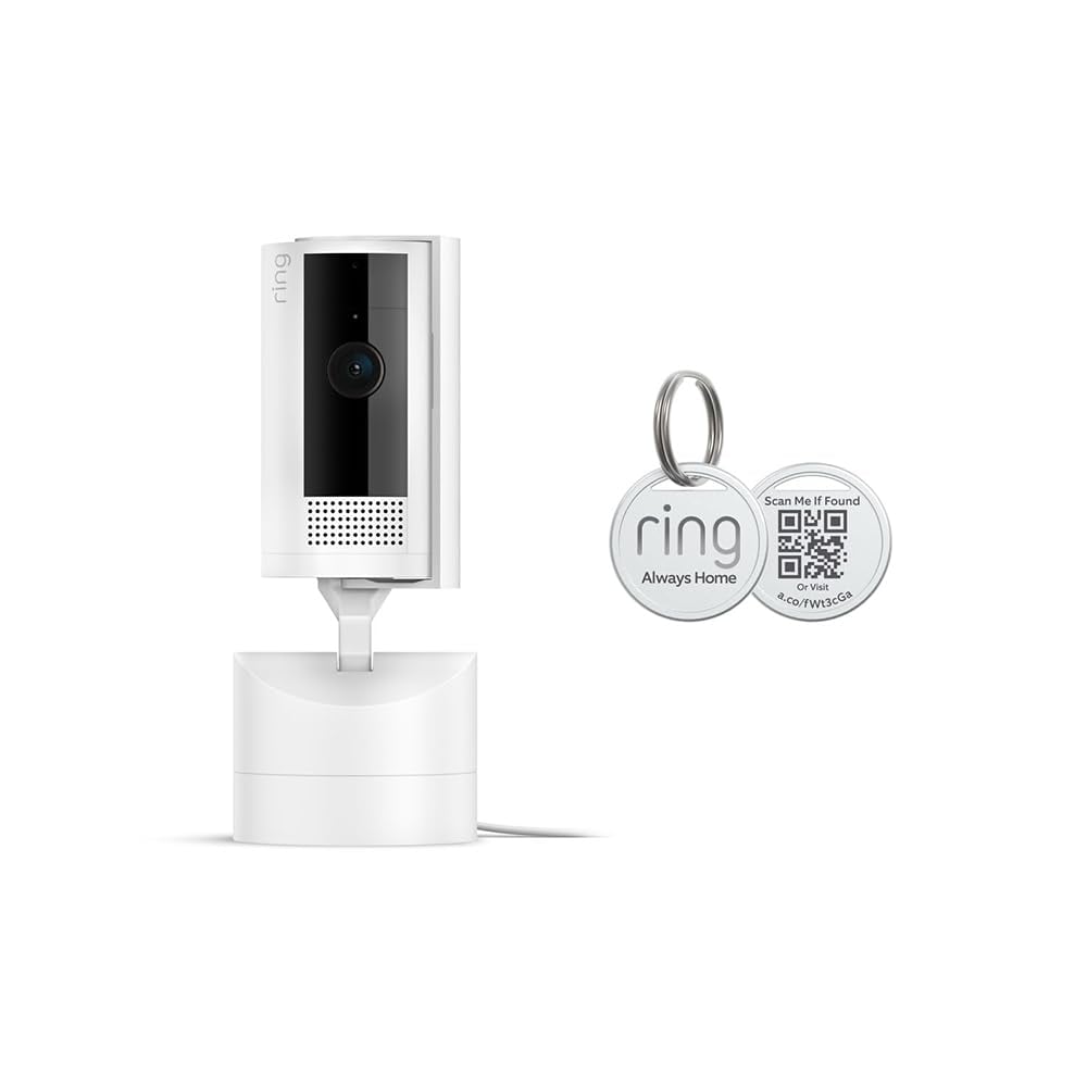 Ring Pan-Tilt Indoor Cam, White