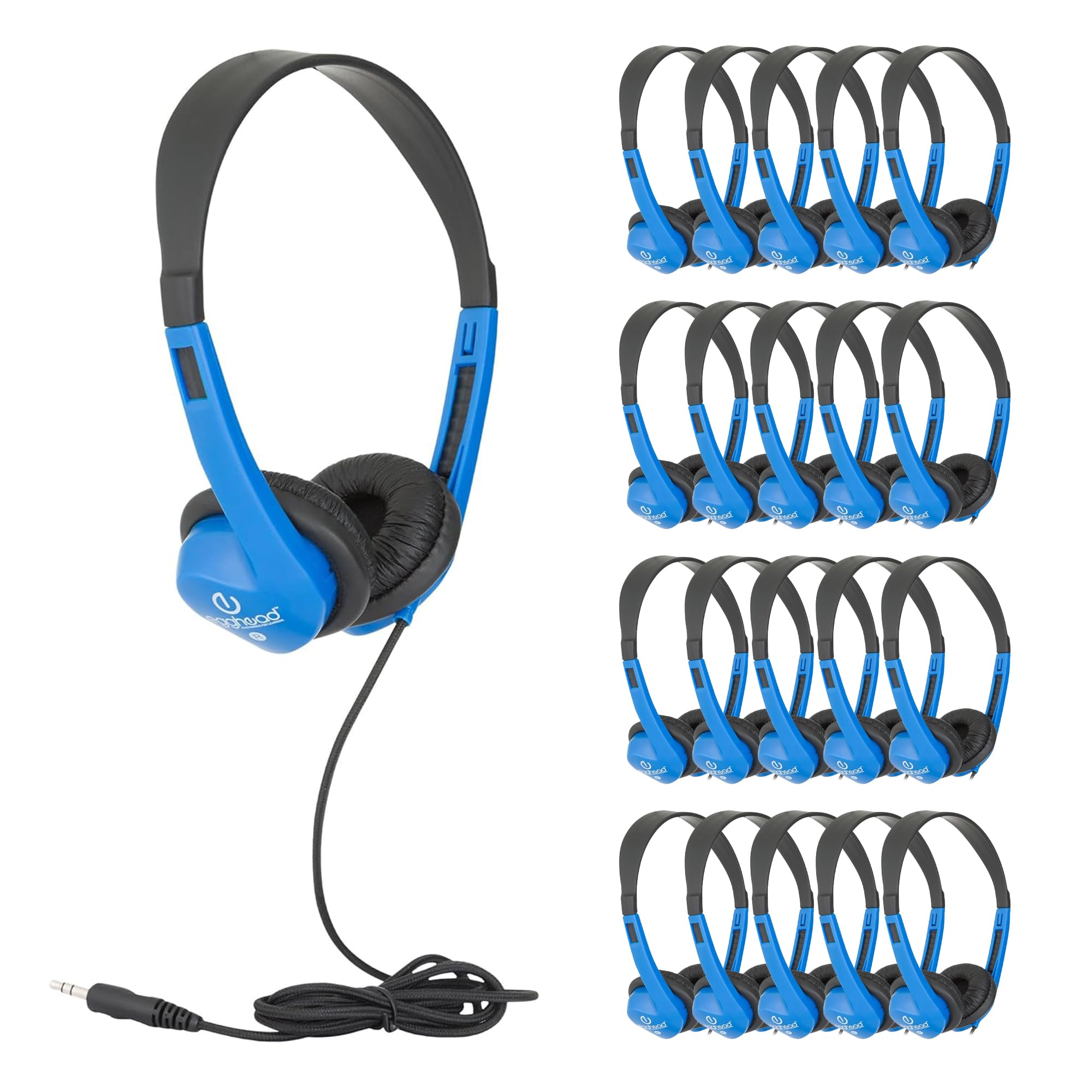 Egghead Heavy-Duty Kids' Stereo Headphones