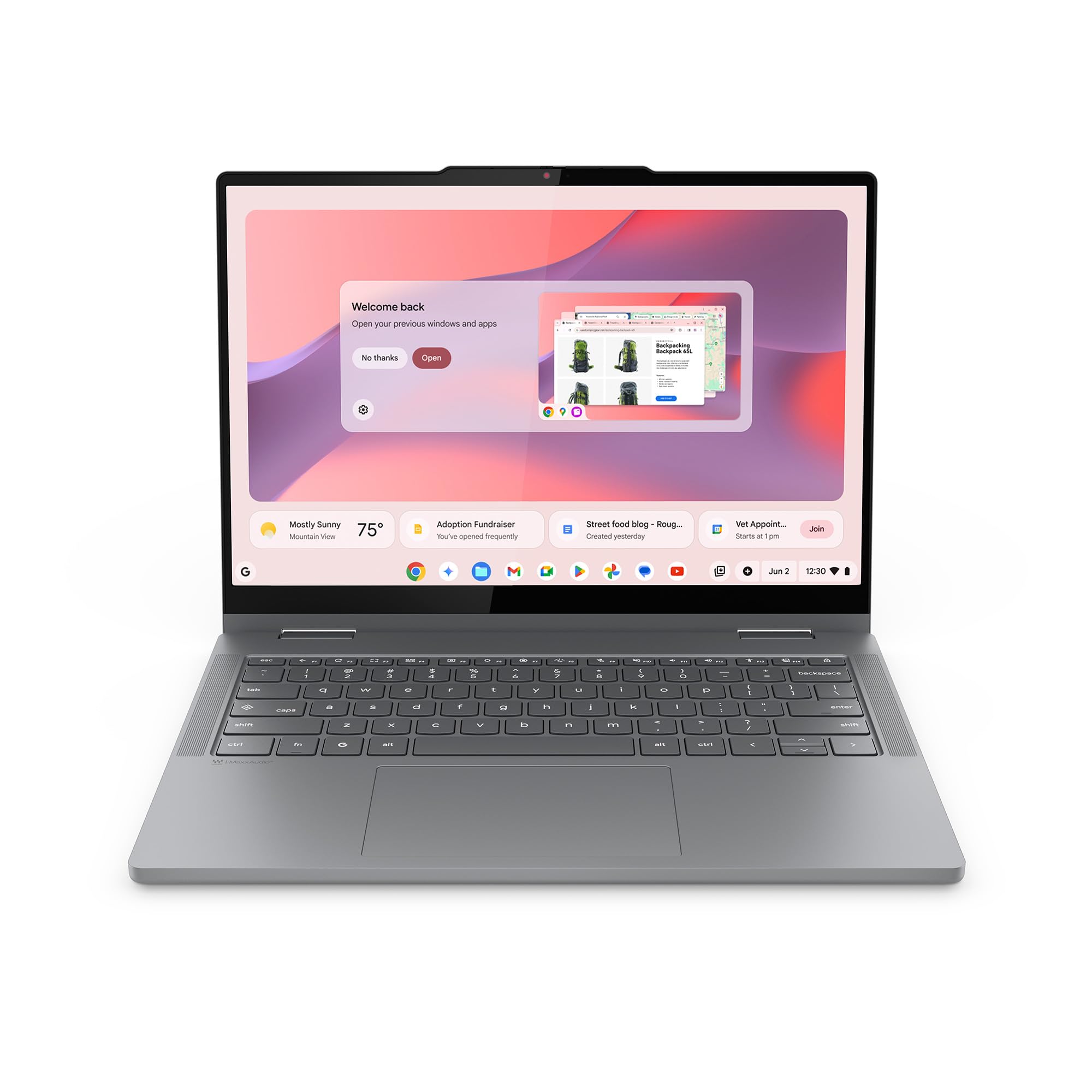 Lenovo Chromebook 2-in-1 - Lightweight - Google