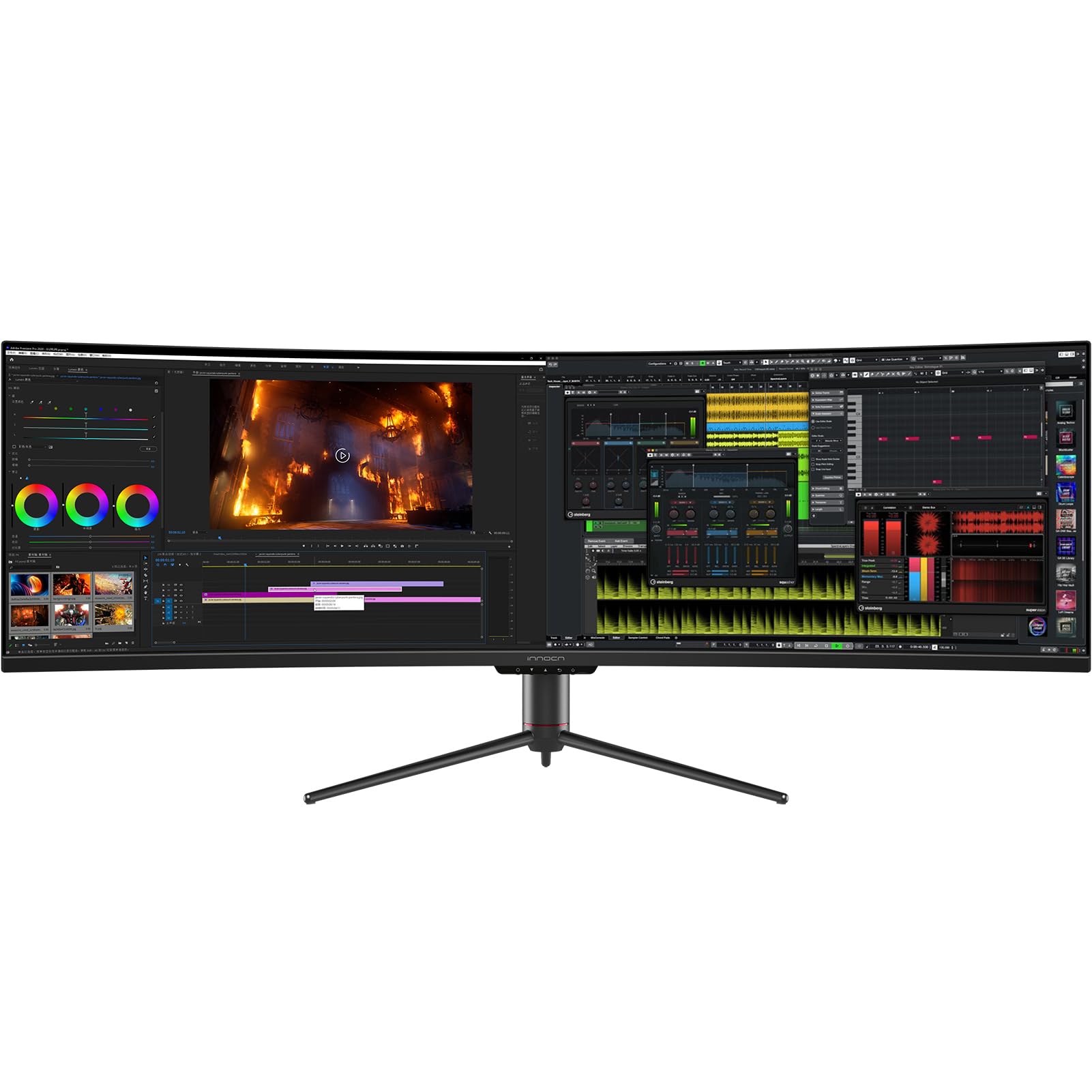 INNOCN Curved Gaming Monitor Ultrawide WDFHD