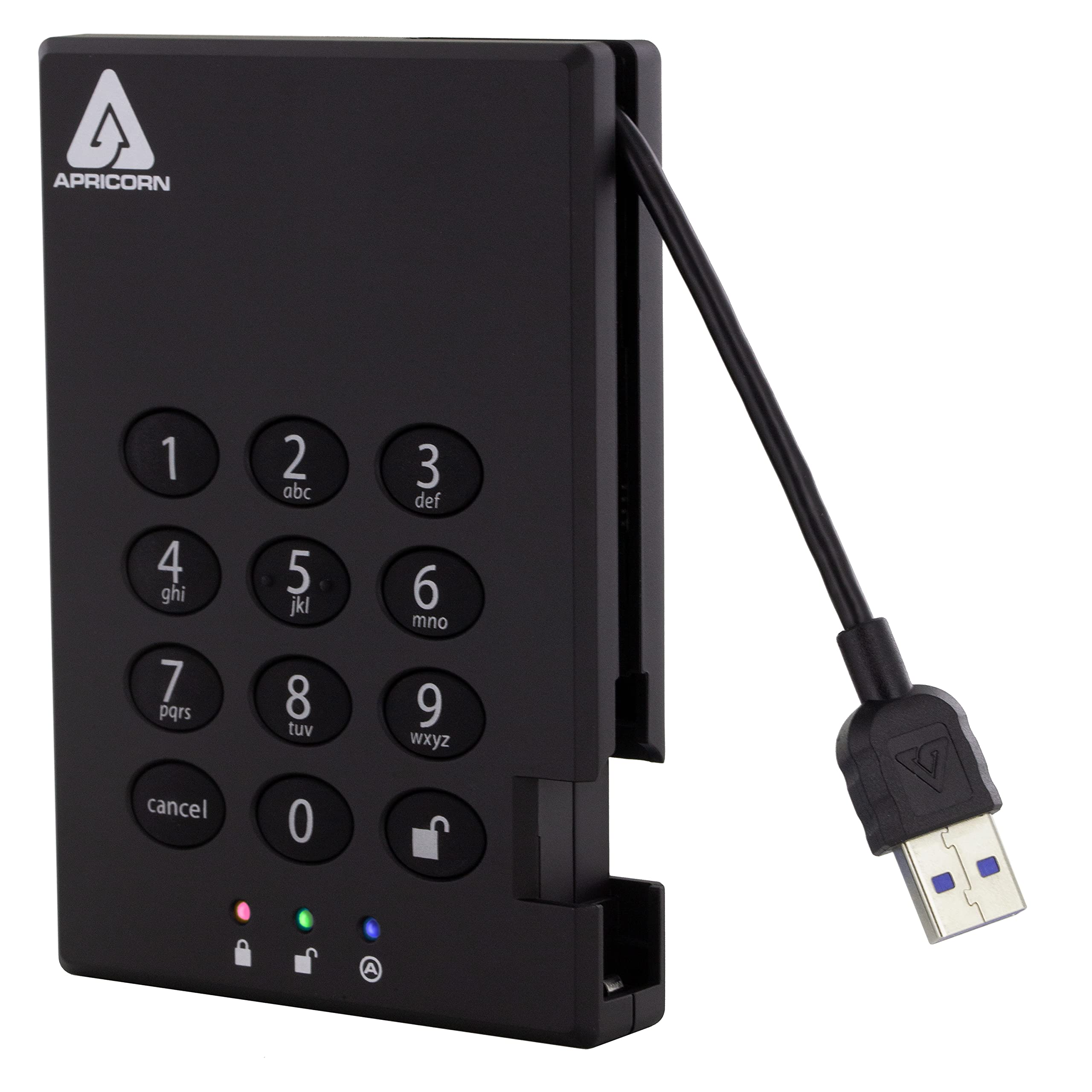 Apricorn Aegis Padlock USB 3.0 SSD 256-Bit