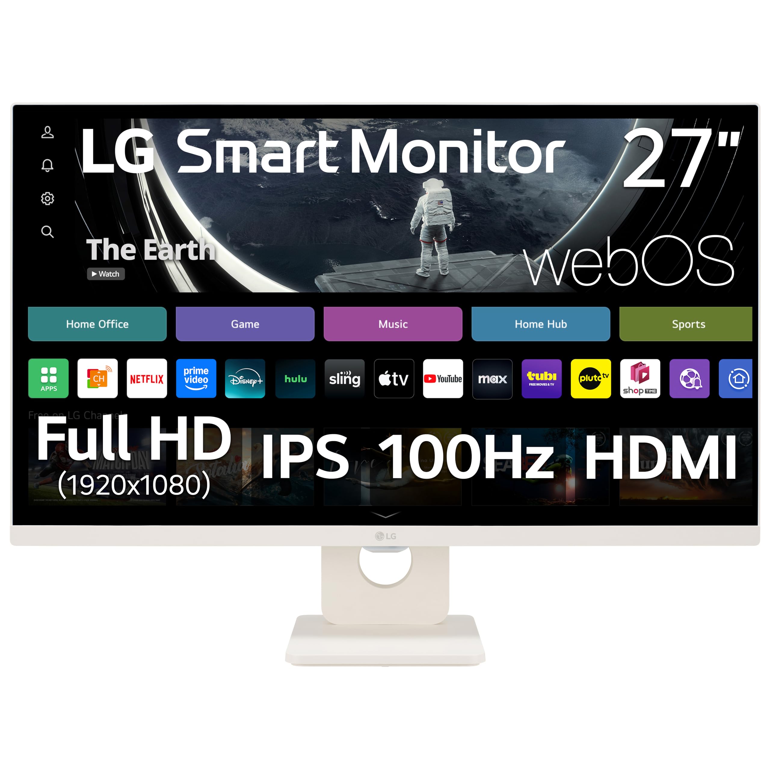 LG 27U511SA-W Smart Full HD IPS Computer