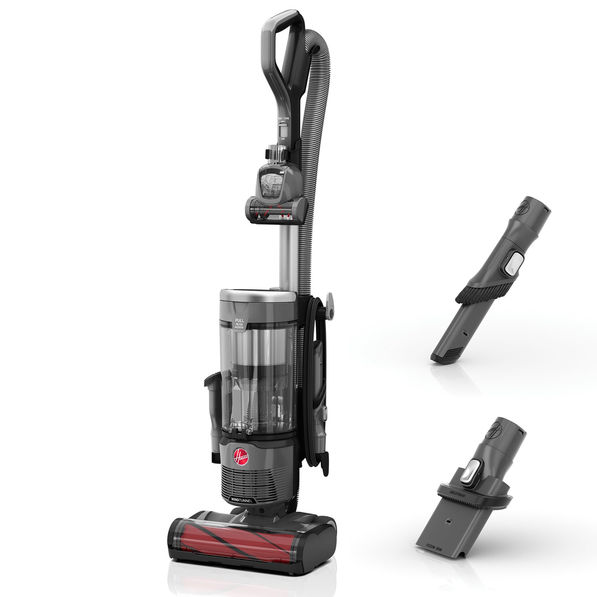 Hoover WindTunnel Swivel Pet Bagless Upright Vacuum