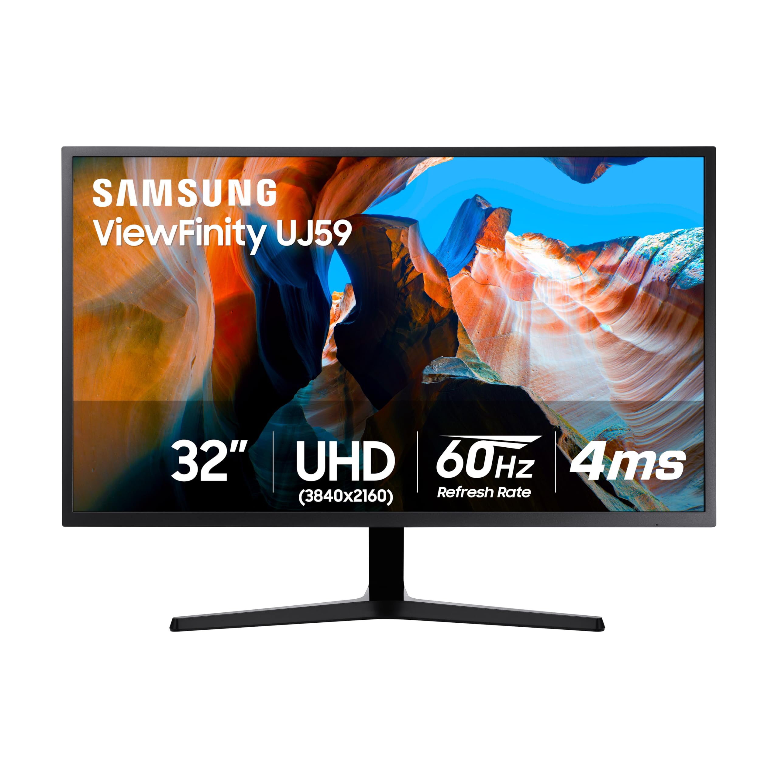 SAMSUNG 32" UJ59 4K UHD Computer Monitor,VA (32-inch, Black)