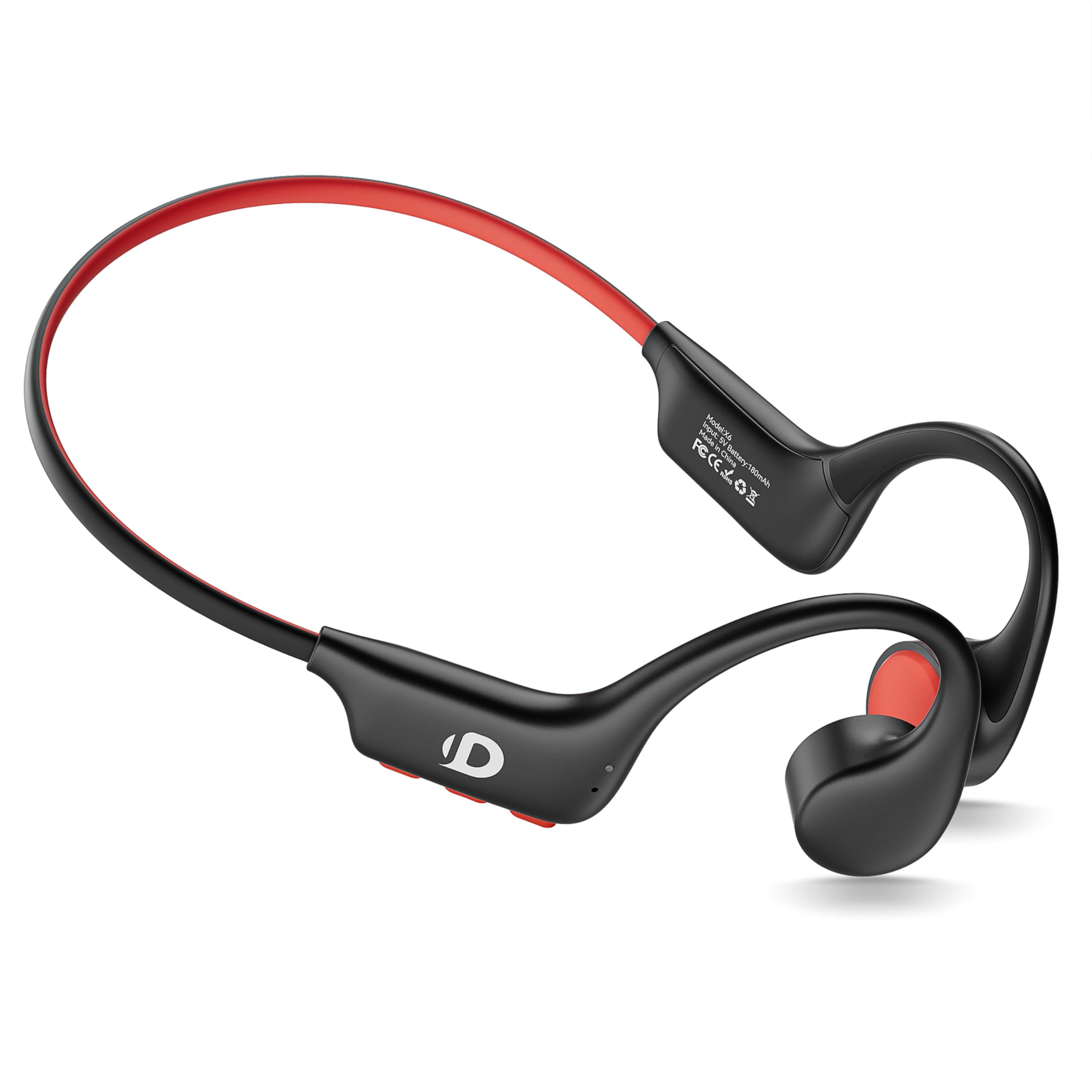 DEMICEA Open Ear Sport Headphones, Wireless Bone (32GB/32GB)