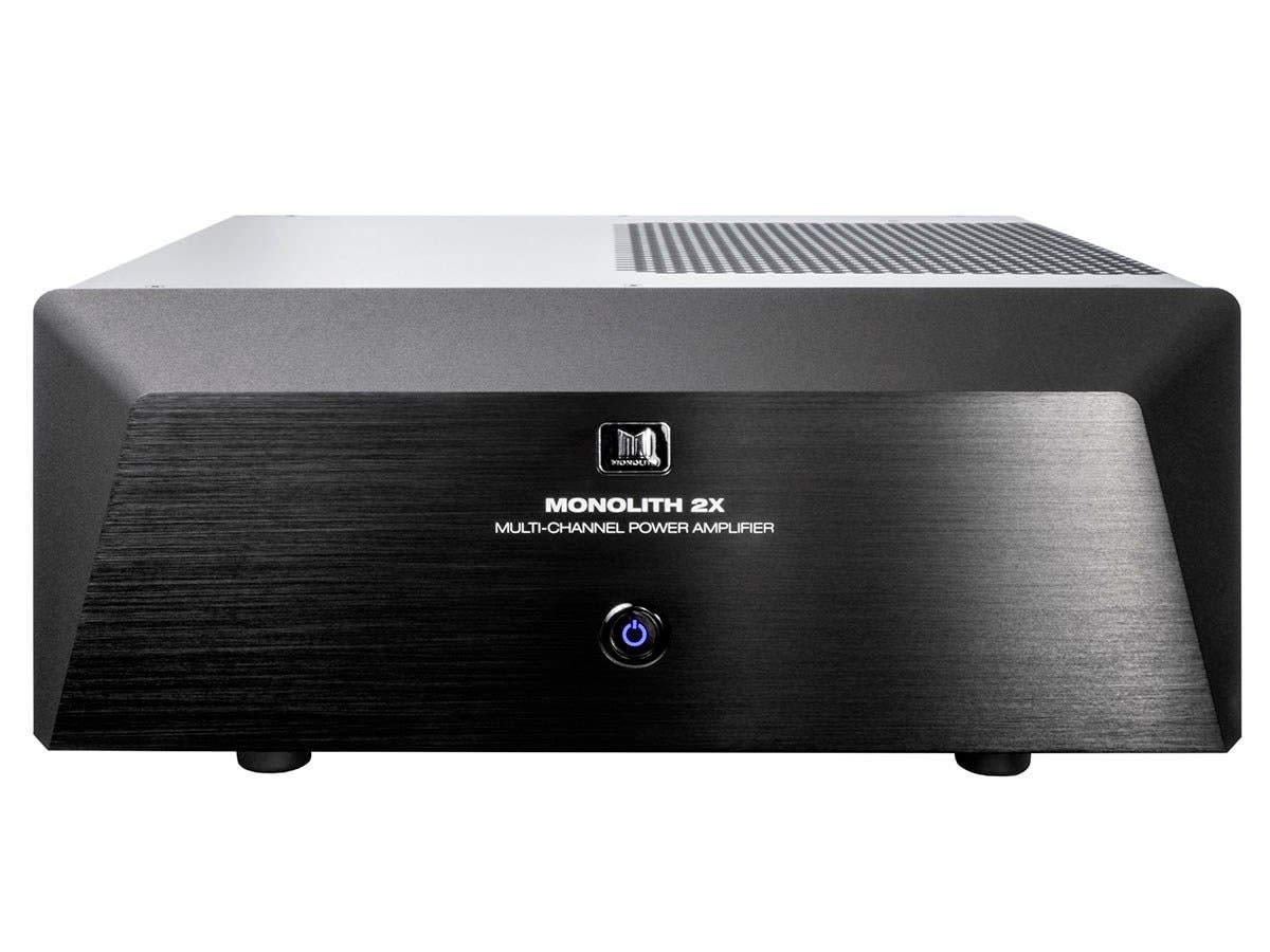 Monolith Two-Channel Stereo Power Amplifier - Black