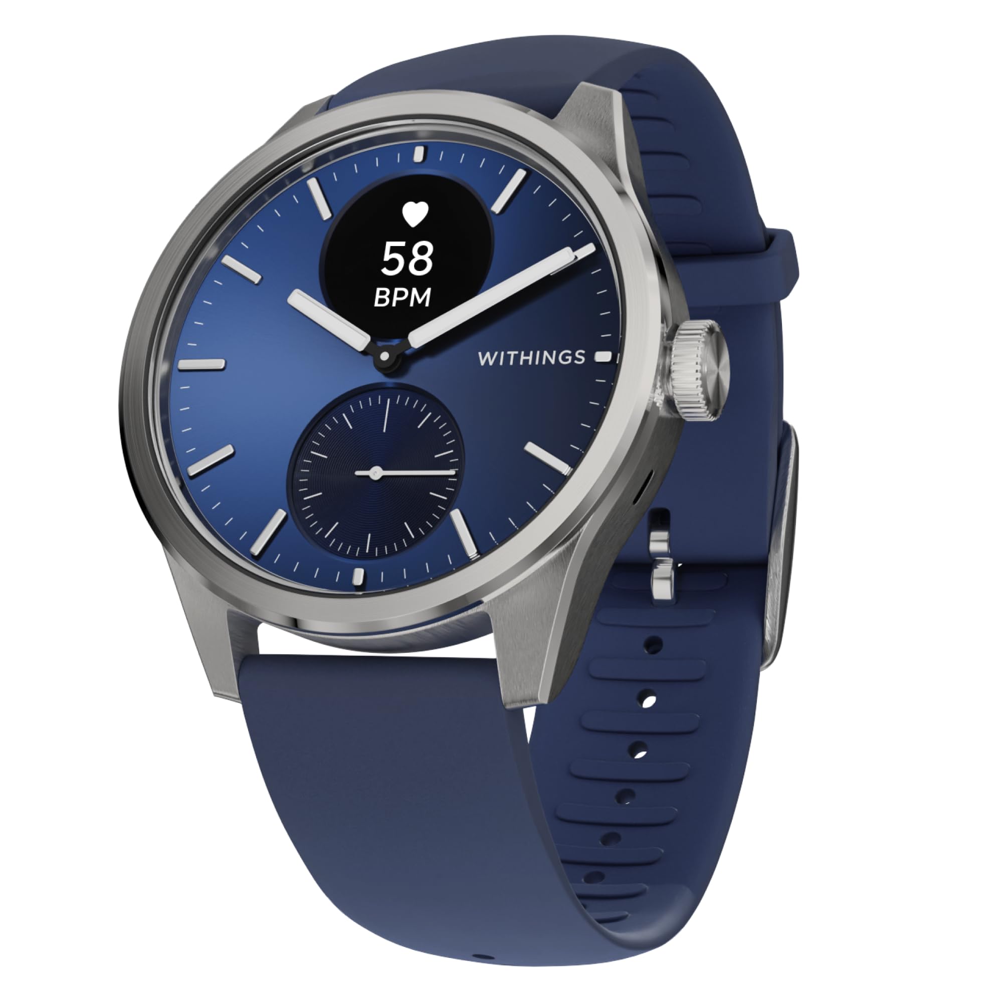 WITHINGS ScanWatch 2 Hybrid Smart Watch, Heart