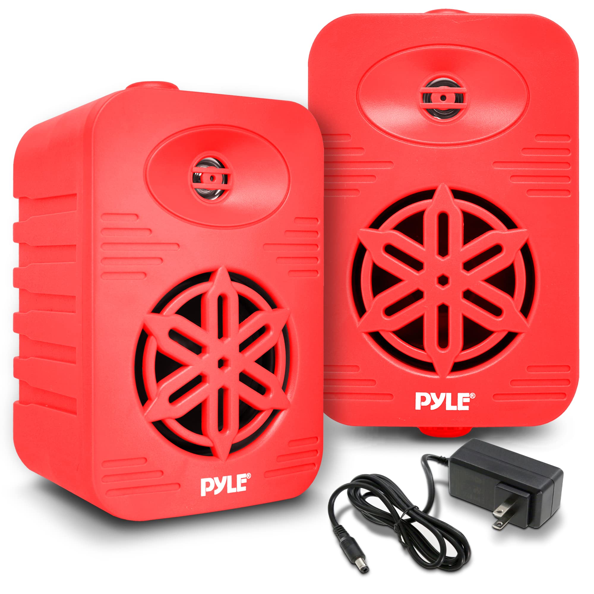 PyleUsa Bluetooth Indoor Outdoor Speakers Pair, 500