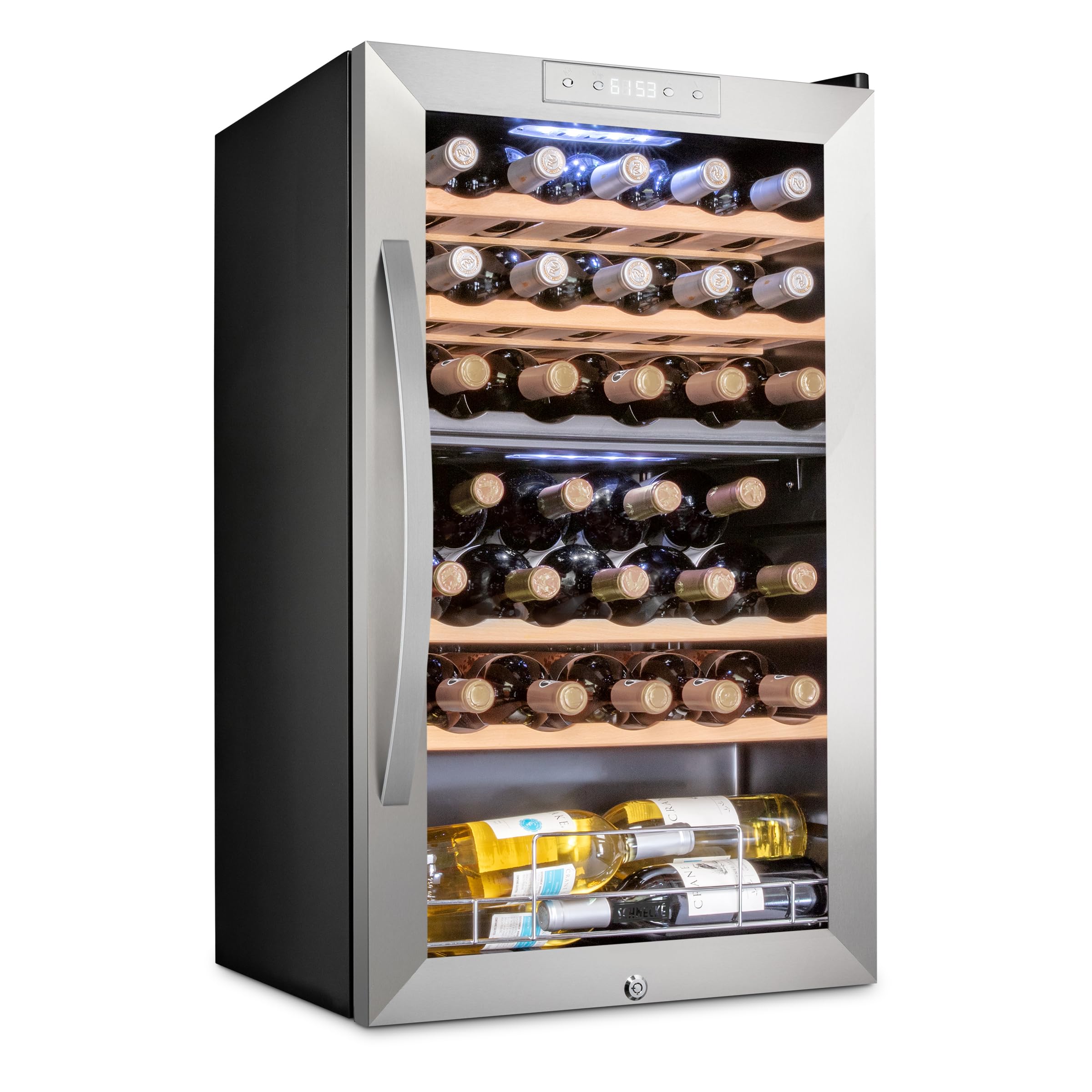 SCHMÉCKÉ 33 Bottle Dual Zone Wine Cooler
