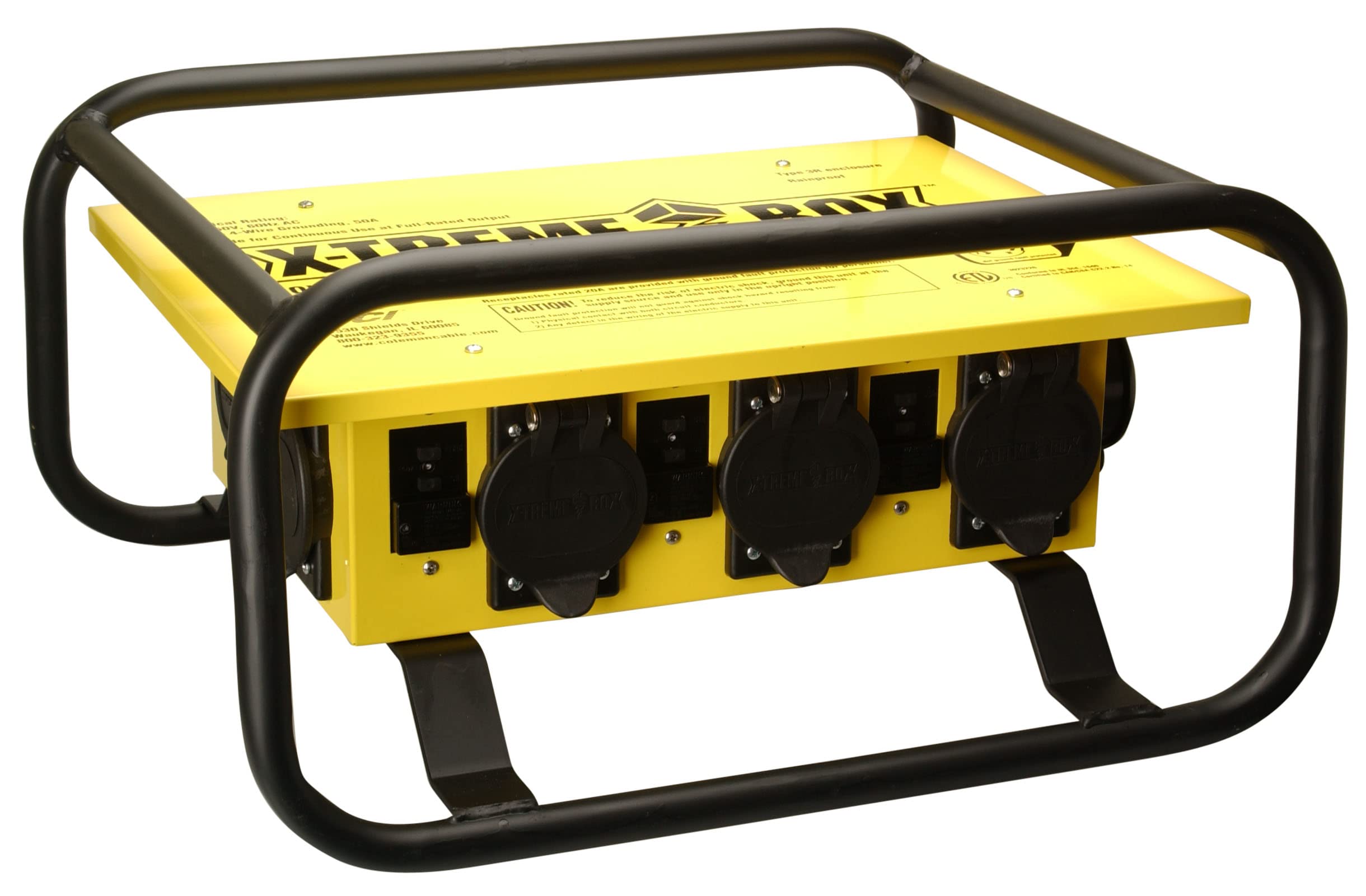 Southwire Temporary Power Box - Rugged 14-Gauge