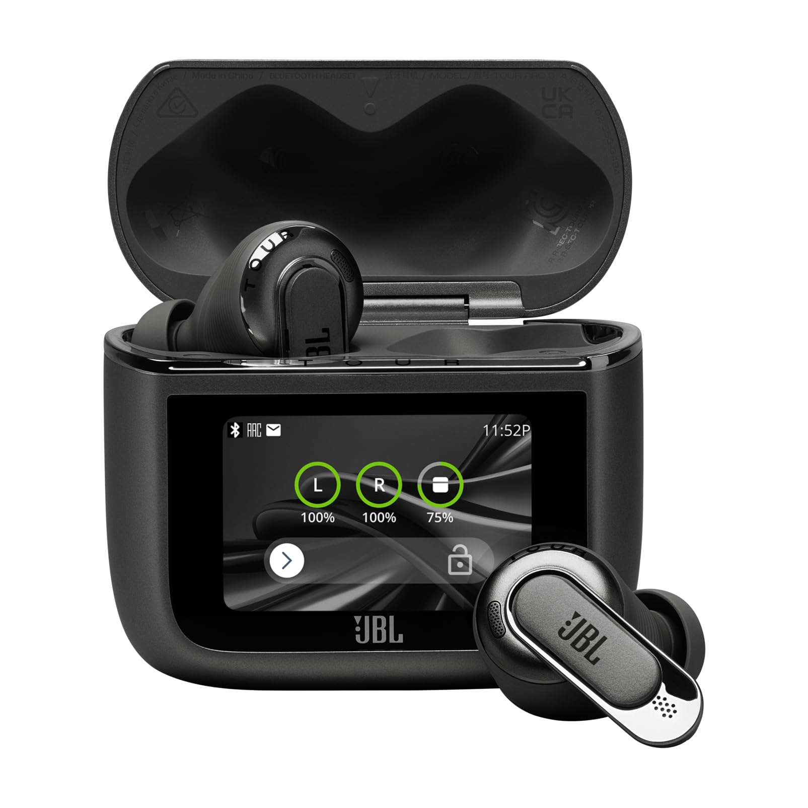 JBL Tour Pro 3 - True Wireless (1.57-inch, Black)