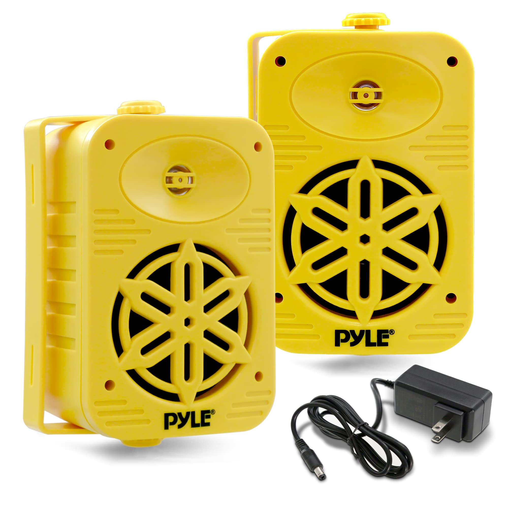 PyleUsa Bluetooth Indoor Outdoor Speakers Pair-500Watt Dual