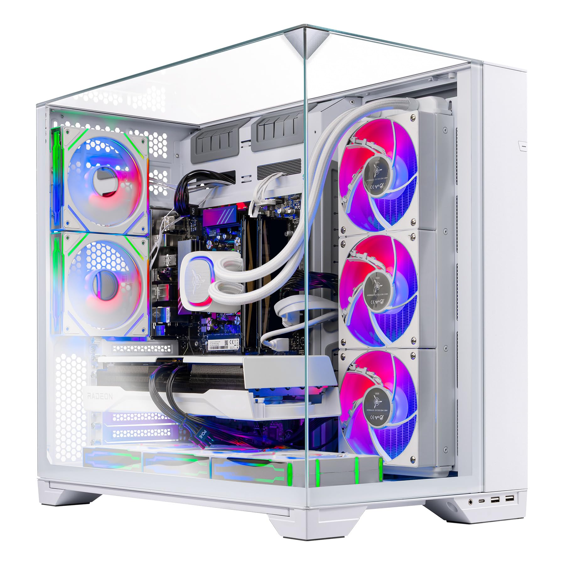 Skytech Gaming O11 Vision Gaming PC, AMD