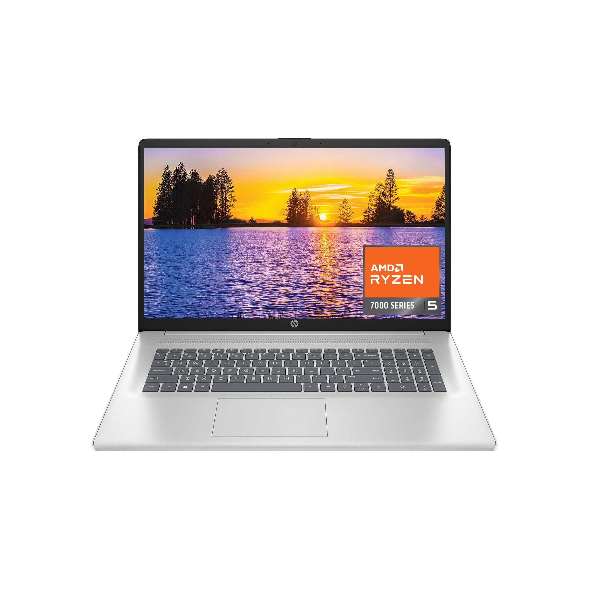 HP 17.3 Laptop, FHD Display, AMD Ryzen (17.3-inch, 16GB/512GB)