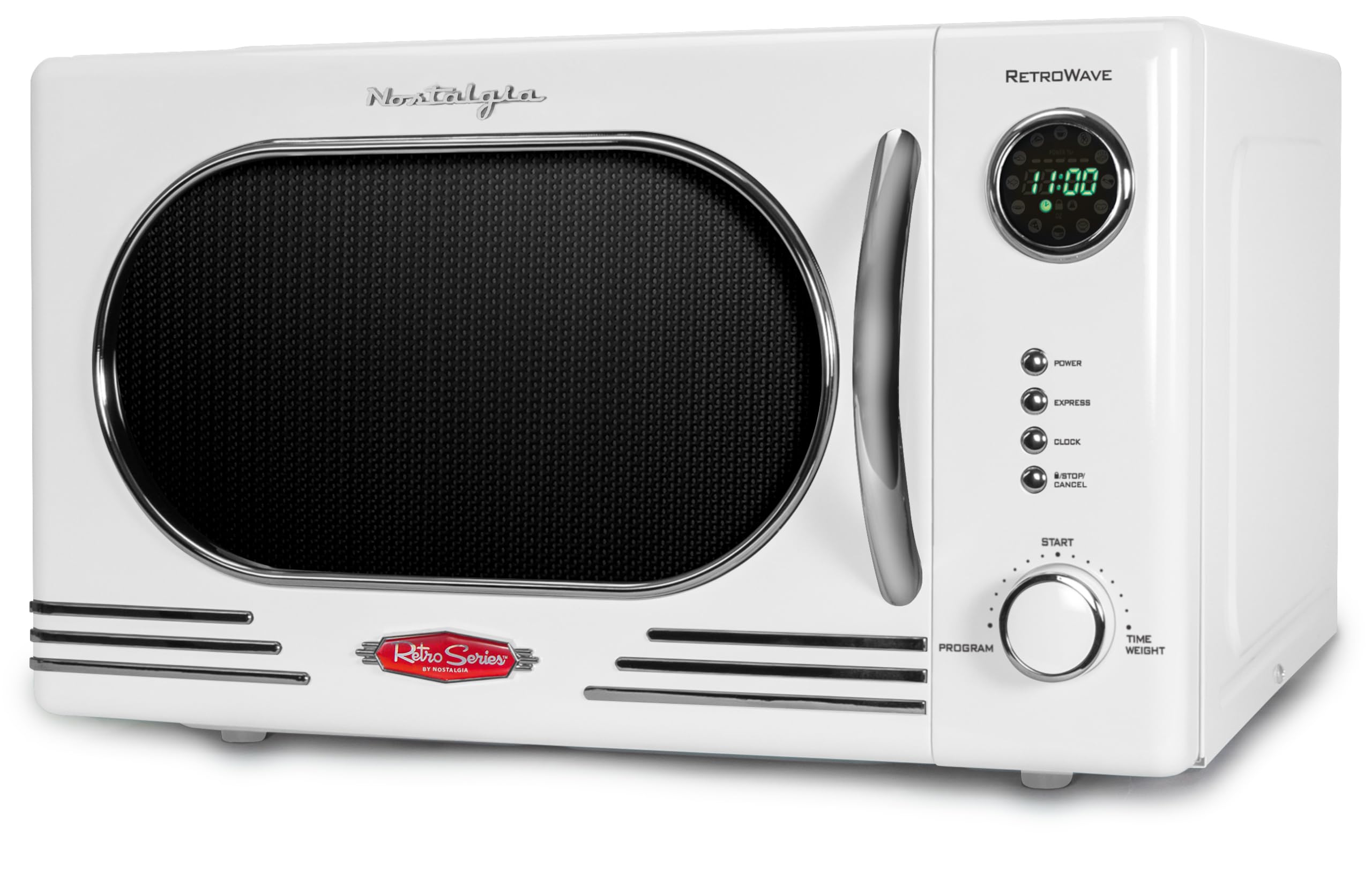 Nostalgia Retro Countertop Microwave Oven - 1.1