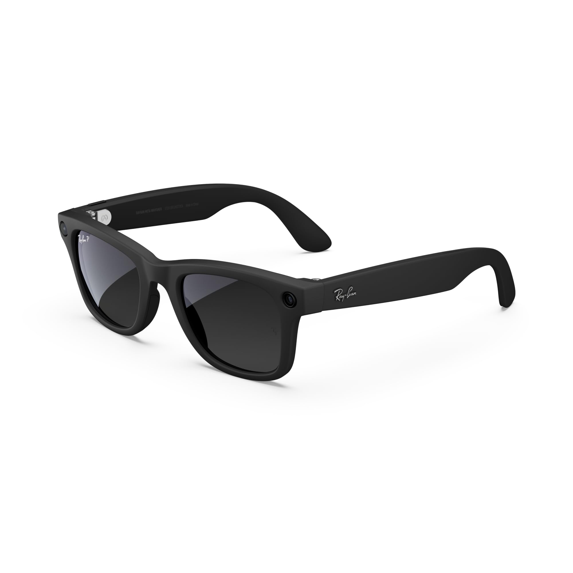 Ray-Ban Meta , Wayfarer, Large Matte Black