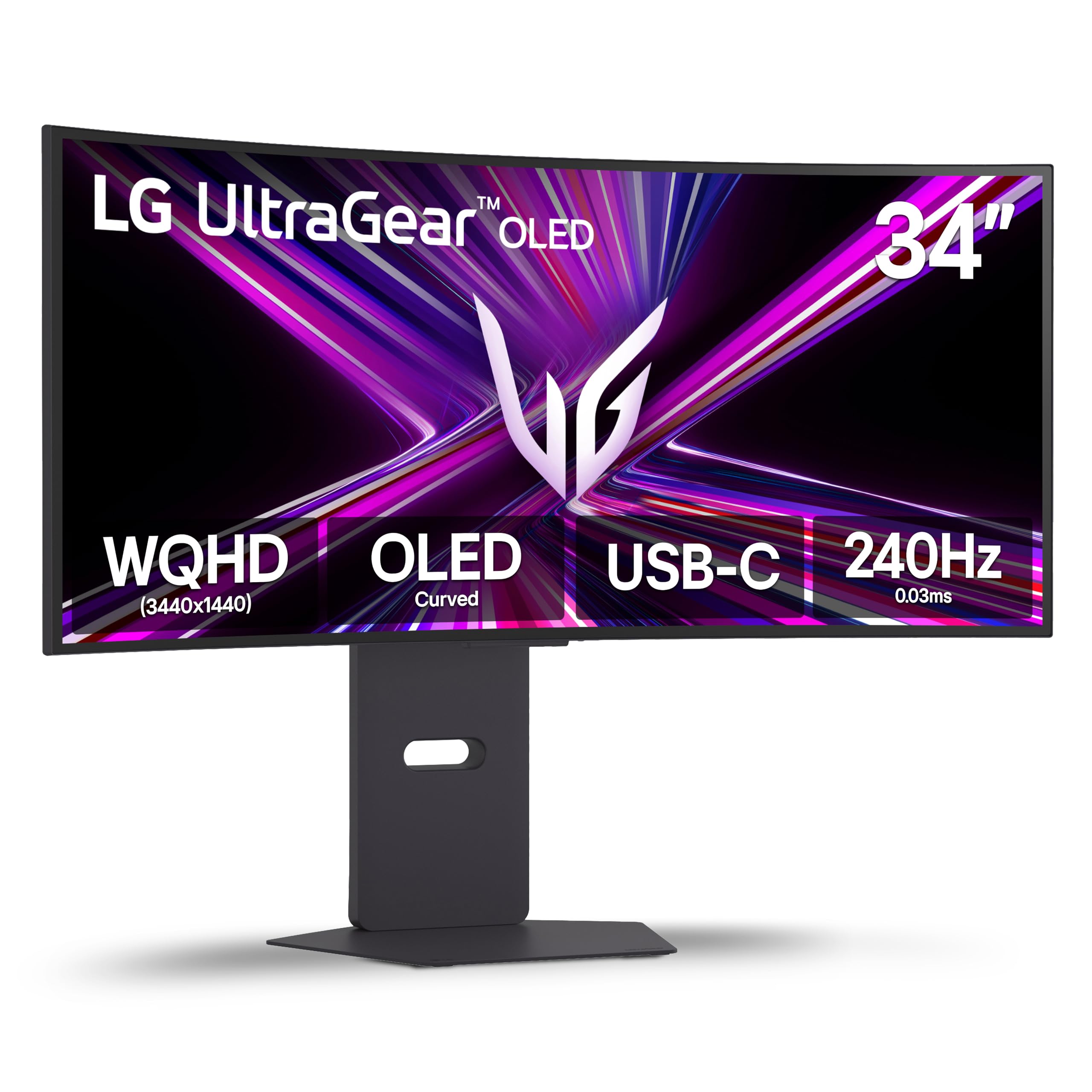 LG 34GX900A-B Ultragear WQHD OLED Curved Gaming