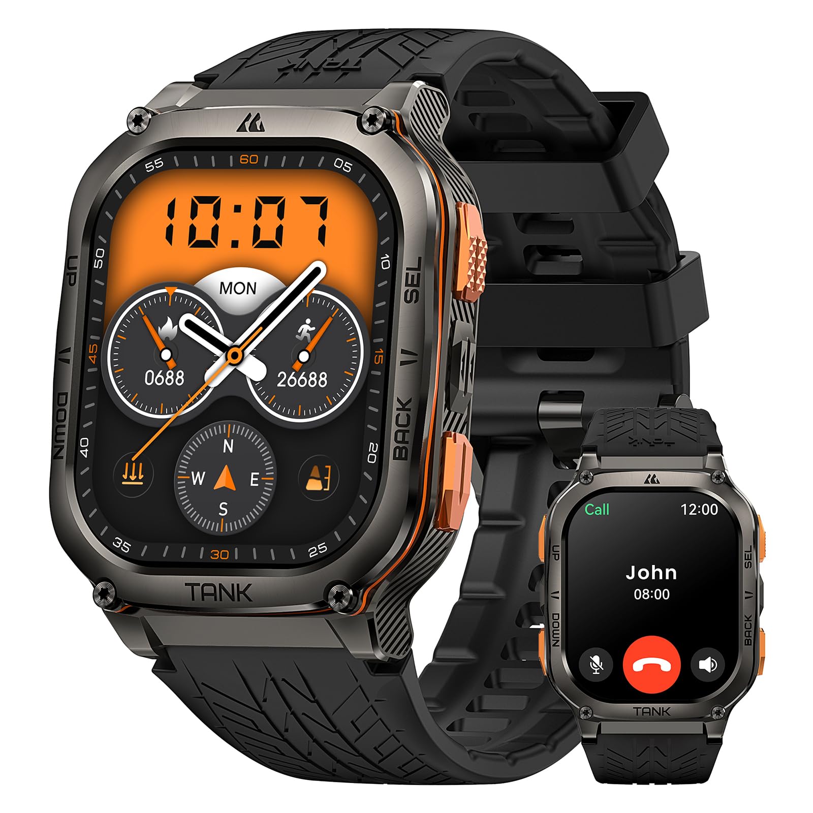AMAZTIM Military Smart Watch
