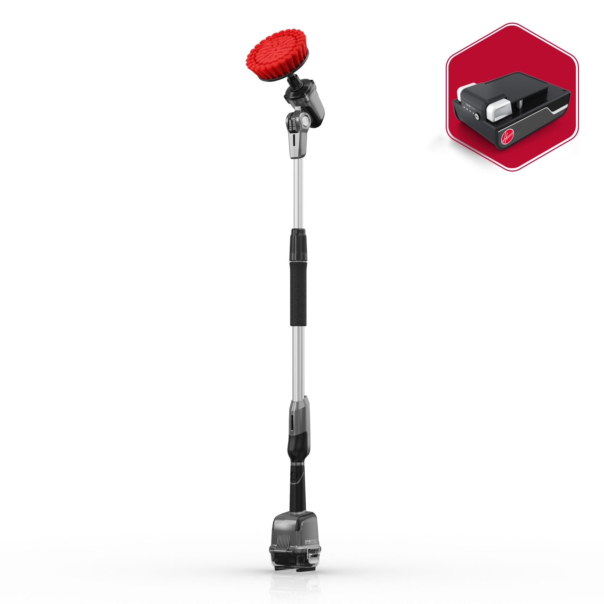 Hoover ONEPWR Telescoping Scrubber, Electric Spin Scrubber