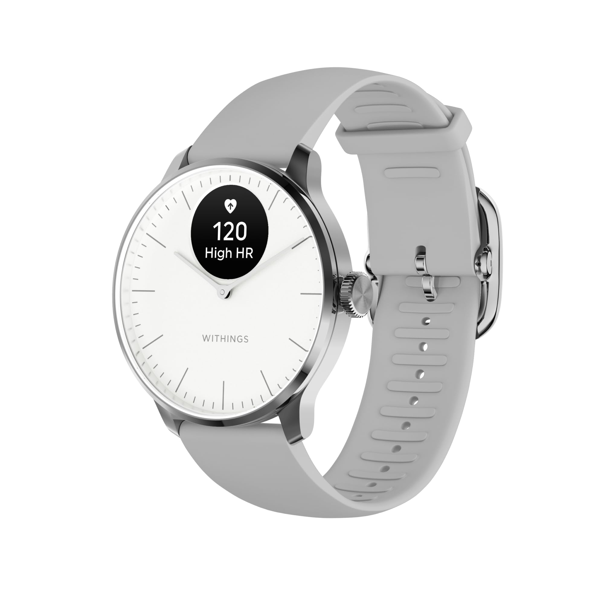 Withings ScanWatch Light - Hybrid Smartwatch, 24/7
