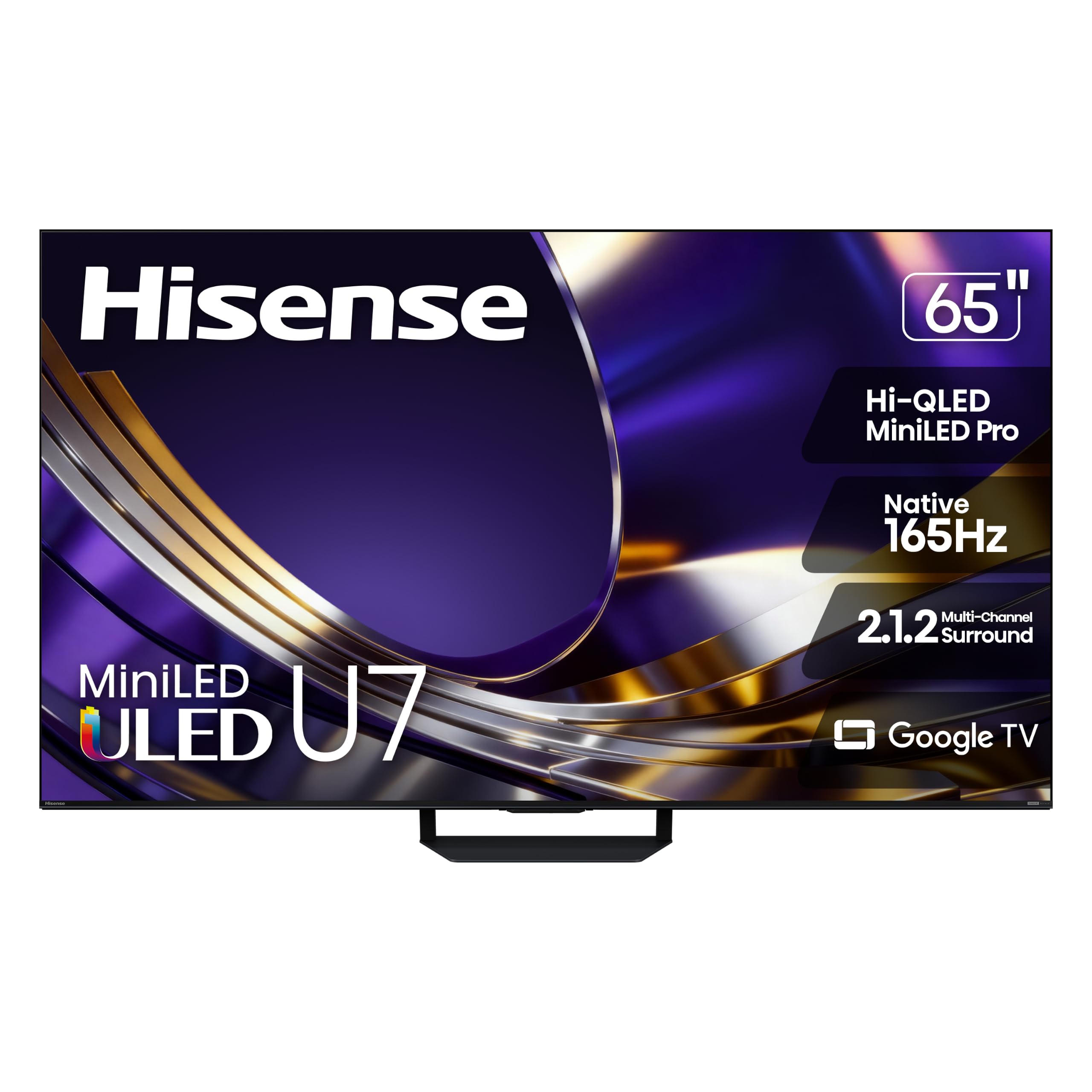 Hisense 65-inch U7 Mini-LED ULED 4K UHD