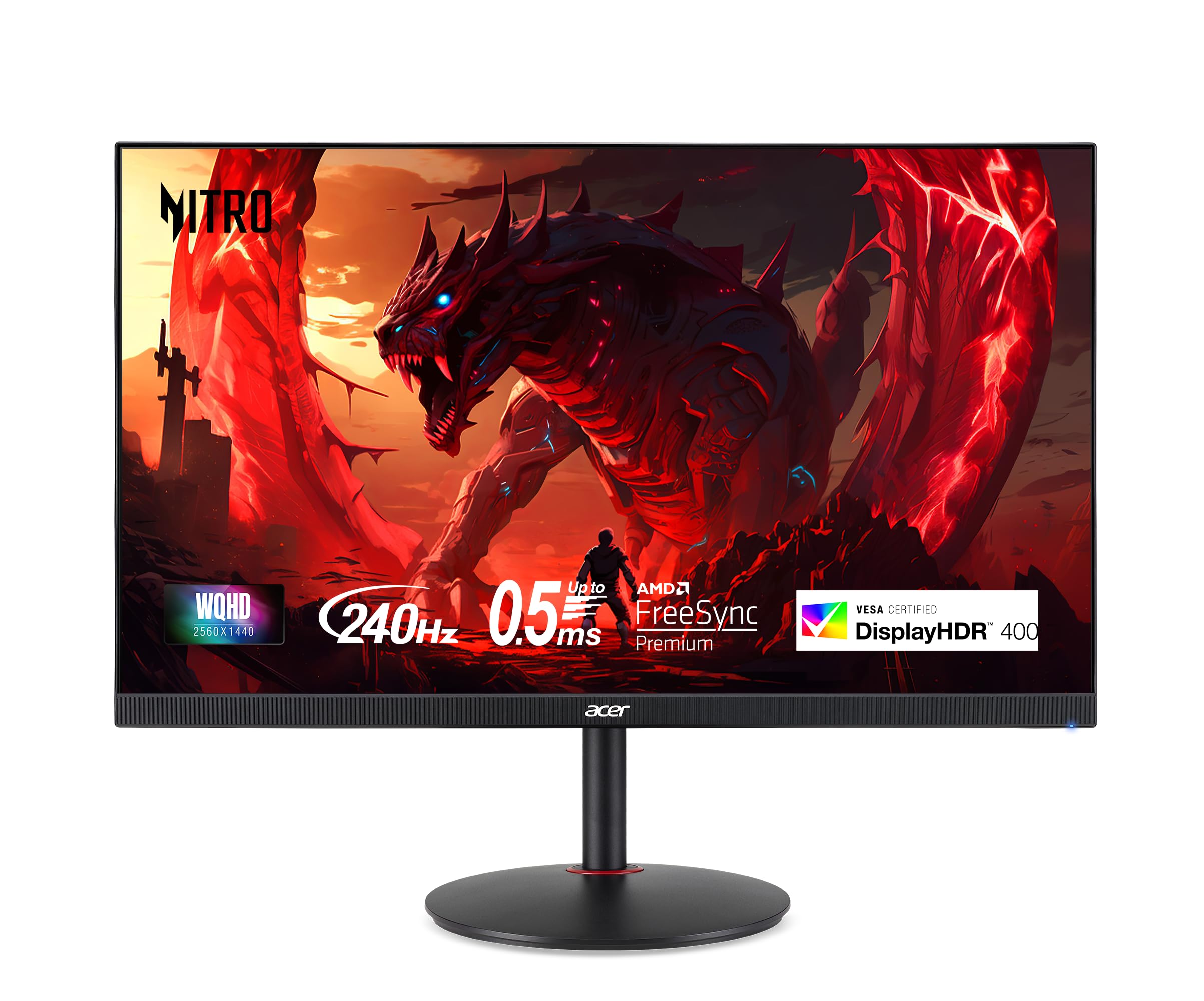 MONITOR Acer Nitro QHD 2560x1440 IPS 240Hz